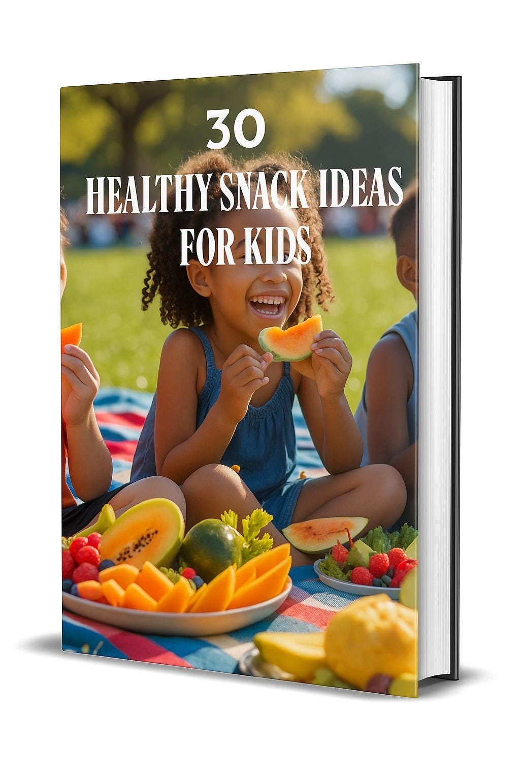 Nutritious & Delicious Kids' Snack Ideas Pack | Healthy Treats for Lunchboxes | Fruit Kabobs, Veggie Sticks, Parfaits | Easy Recipes