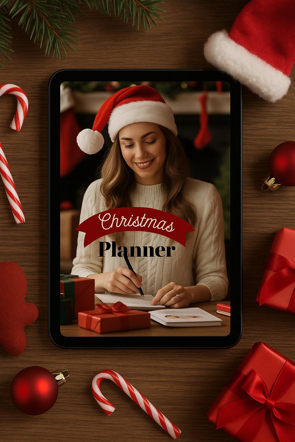 Christmas Organizer Planner | Festive Budget Tracker | Gift List | Printable PDF | Instant Download | Holiday Countdown | User-Friendly