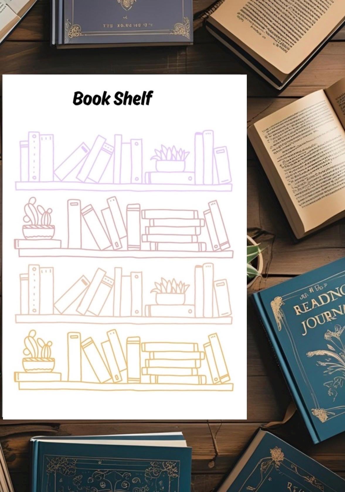 Reading Journal for Book Lovers | Reflect on Your Reads & Favorite Quotes | Track and Document Your Literary Journey