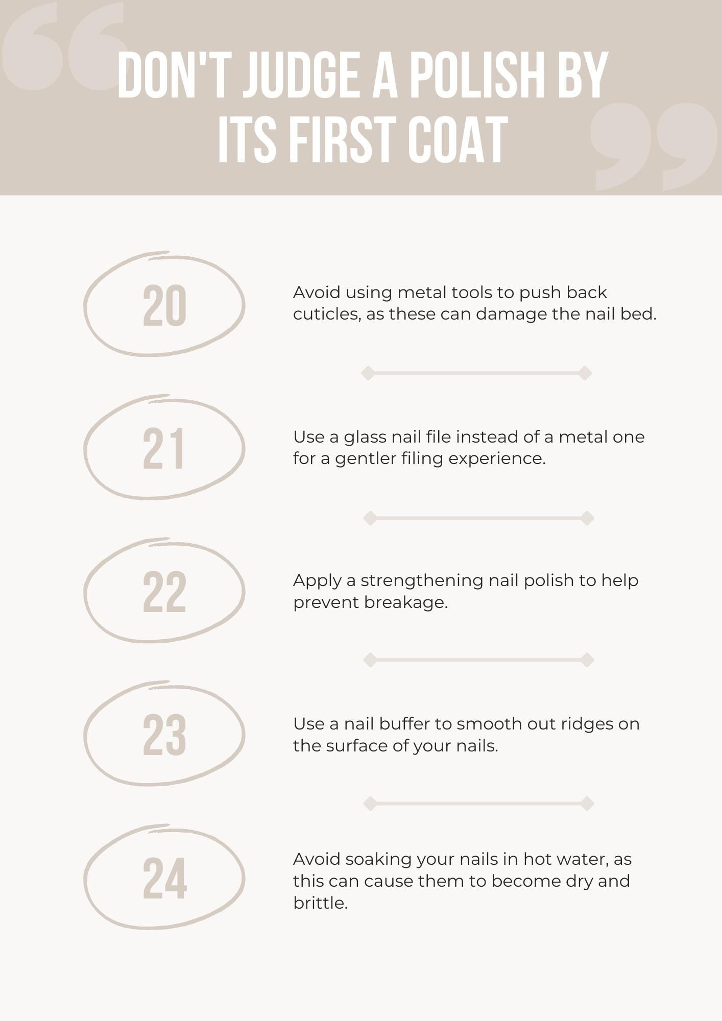 Ultimate Nail Care Guide: 50 Tips for Healthy Nails | Printable Nail Health Tips | Fungal Infection Prevention | Nail Enthusiasts Gift
