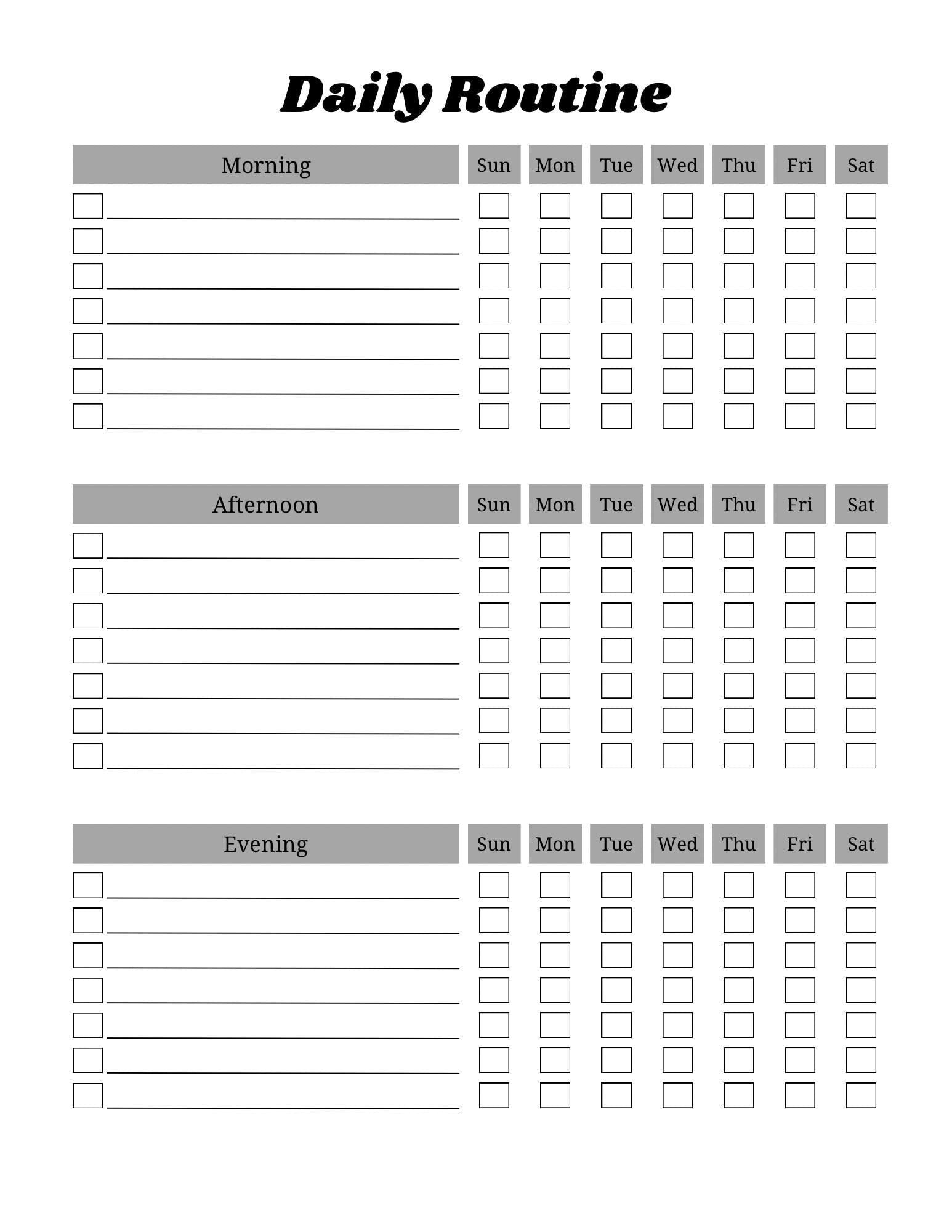 Comprehensive Life Planner Printable for Wellness & Time Management | Daily Weekly Monthly Organizer Goal Setting Tracker PDF