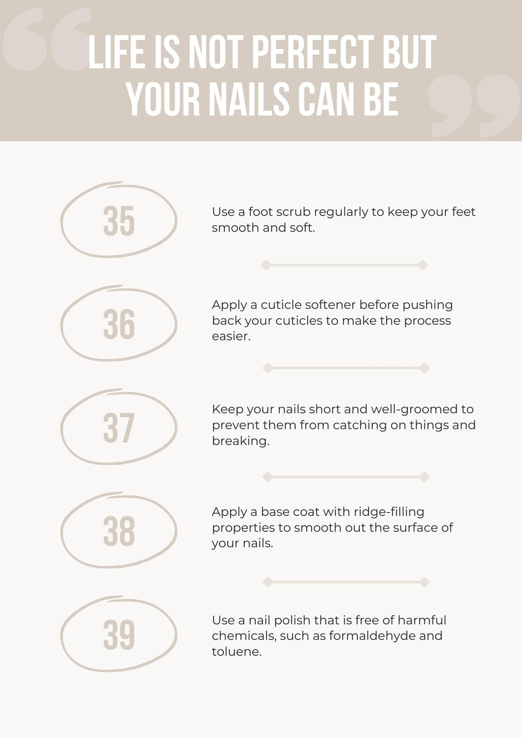 Ultimate Nail Care Guide: 50 Tips for Healthy Nails | Printable Nail Health Tips | Fungal Infection Prevention | Nail Enthusiasts Gift