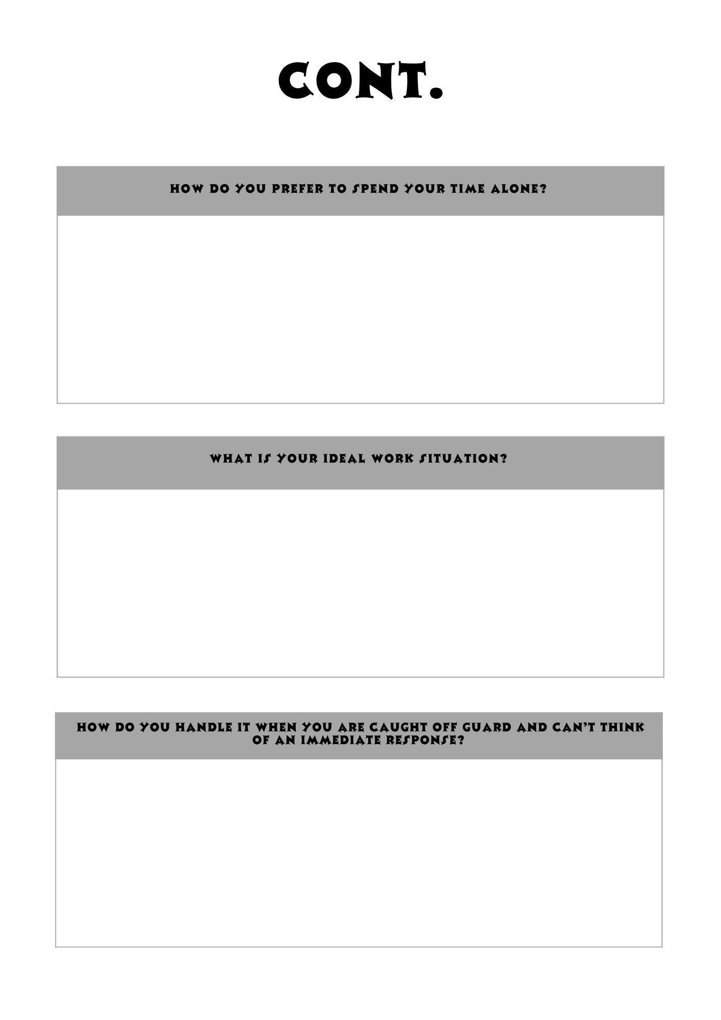 Self-Reflection & Quiet Time Journal for Introverts | Mindful Solitude Tracker | Printable PDF for Self-Discovery and Personal Growth