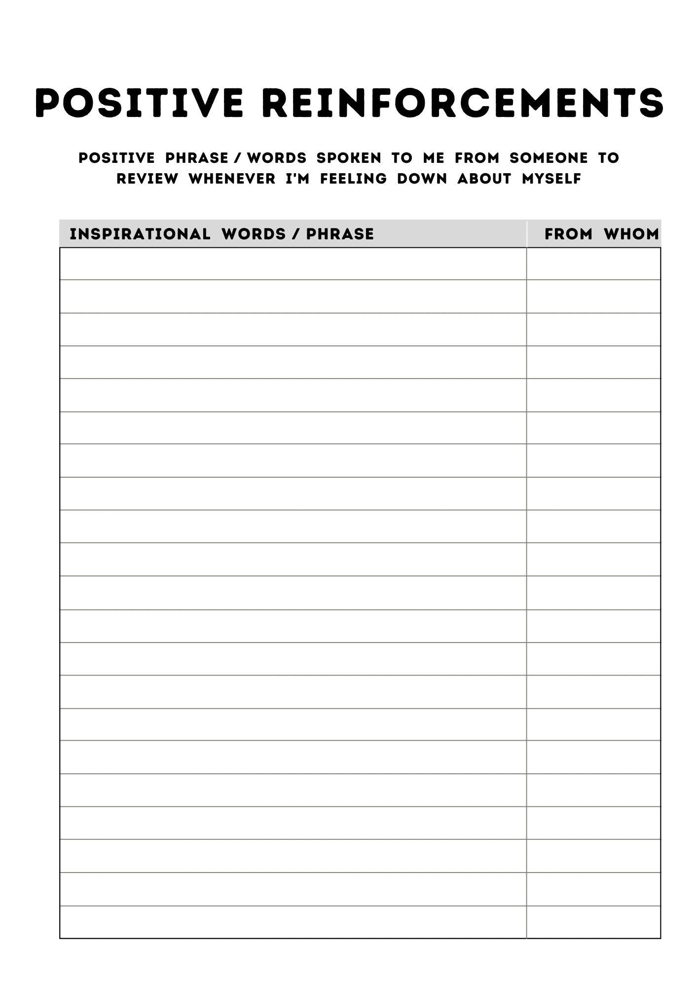 Daily Self-Confidence & Mindset Tracker | Printable Boost Self-Esteem Journal | Confidence Planner PDF | Self-Growth Workbook