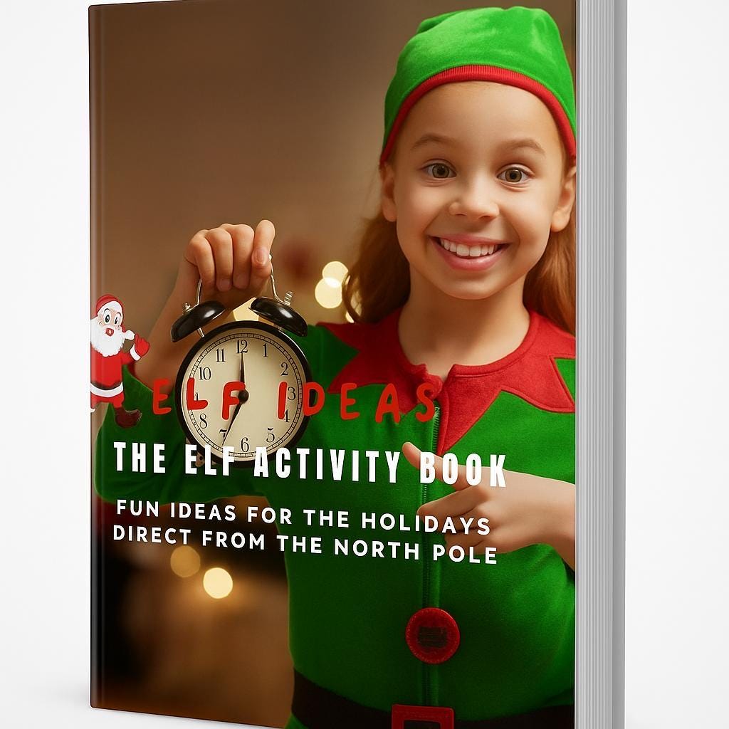 Christmas Elf Ideas PDF Pack: 25 Creative and Funny Elf on the Shelf Scenarios for Kids | Instant Download | Stress-Free Holiday Magic