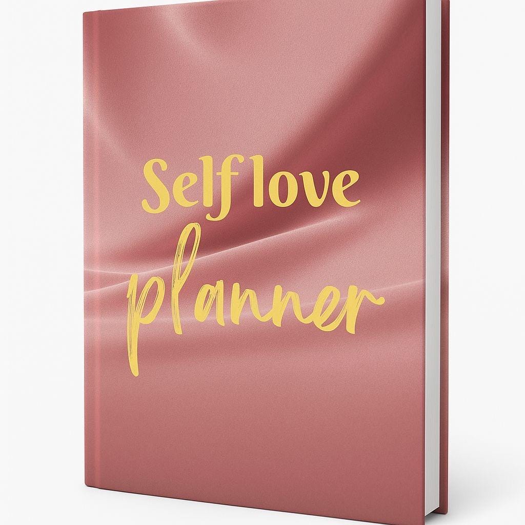 Empower Your Mind & Soul With Daily Self-Love Planner | Gratitude Journal - Affirmations PDF | Mental Health Tracker - Self Care Kit