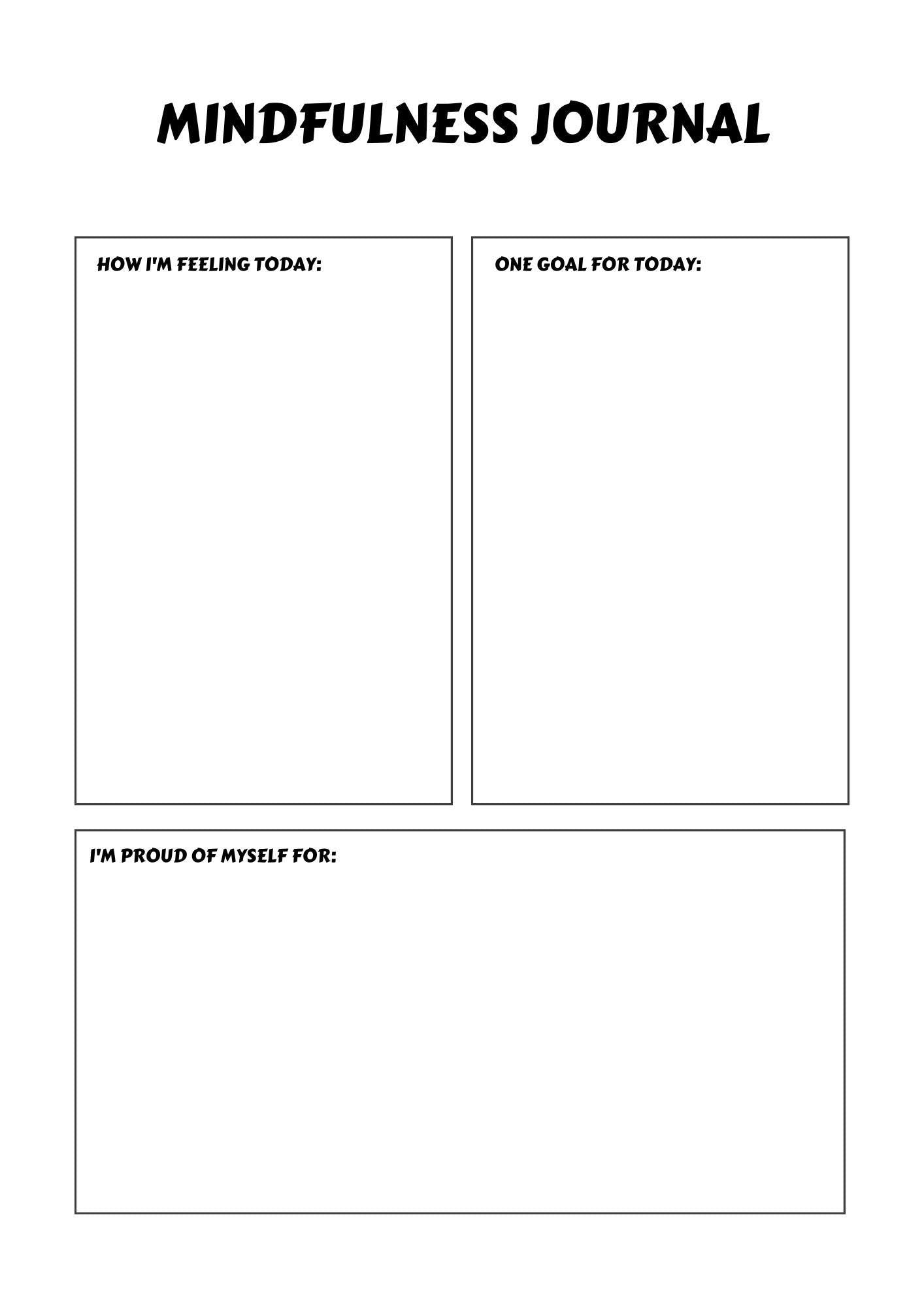 Empower Your Mind & Soul With Daily Self-Love Planner | Gratitude Journal - Affirmations PDF | Mental Health Tracker - Self Care Kit