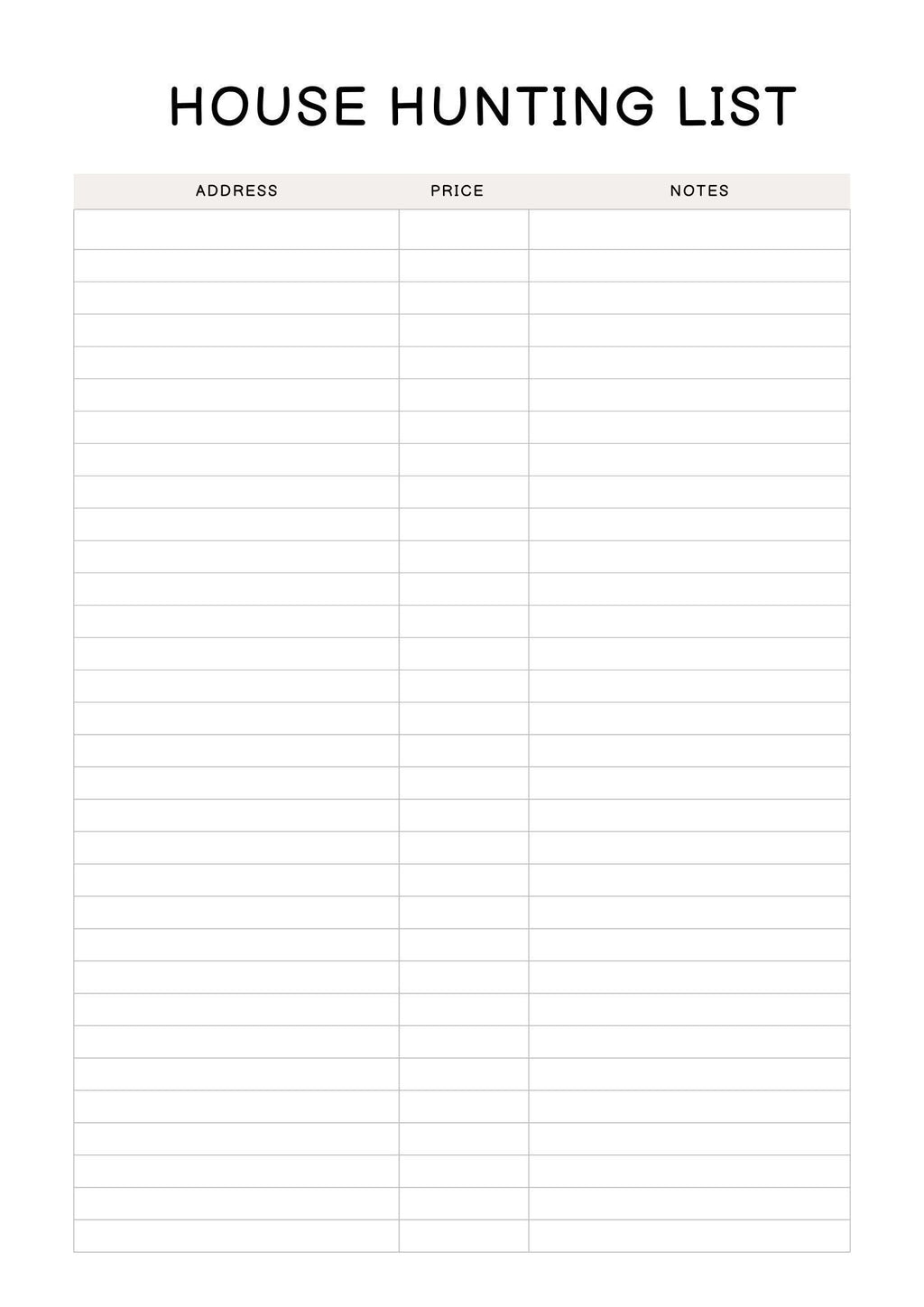 Ultimate Homebuyer's Guide | Dream Home Wishlist & Buyer Checklist