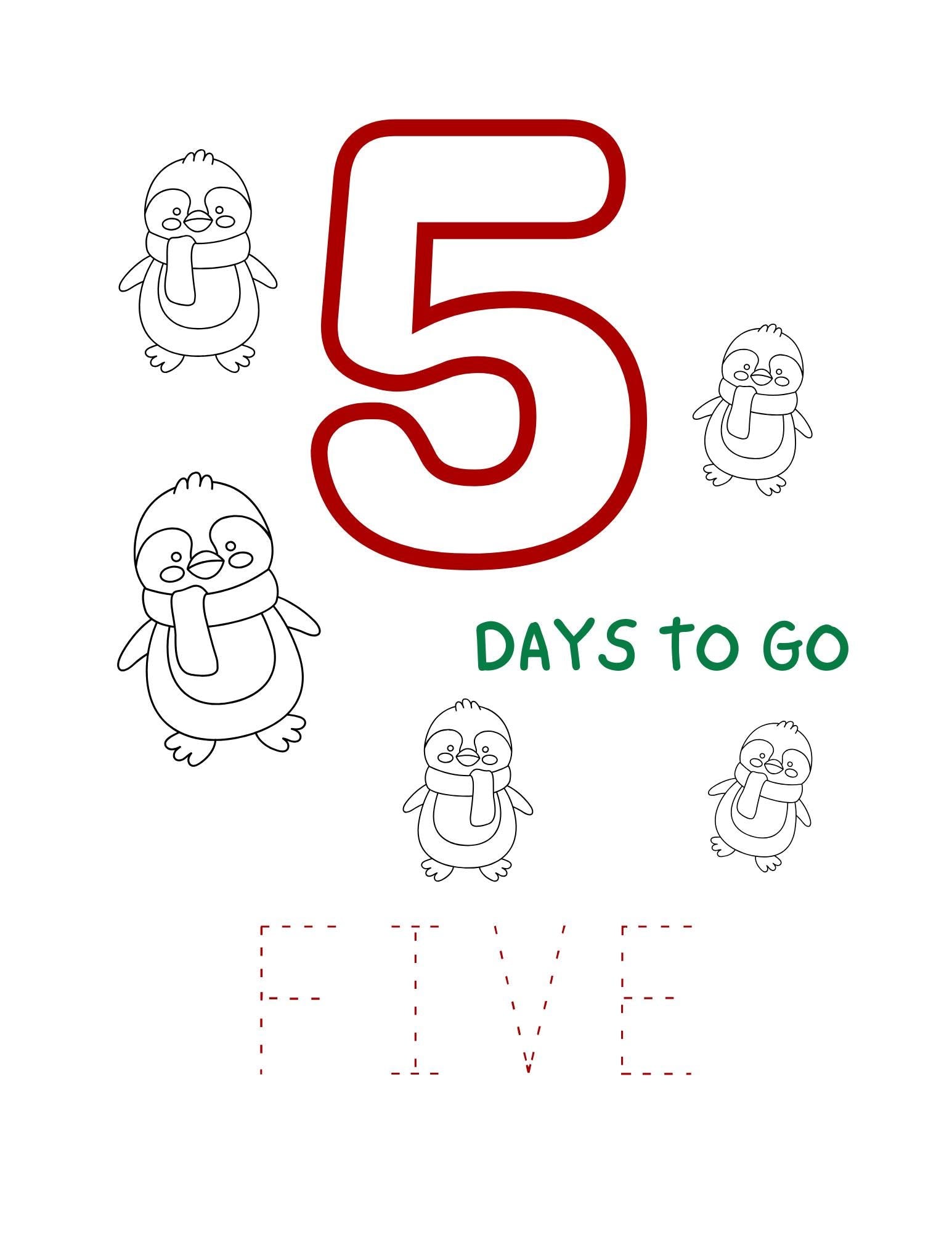 Christmas Countdown Activity Book | Printable Advent Calendar eBook for Kids & Families | Holiday Crafts, Games - Fun Activities - Instant