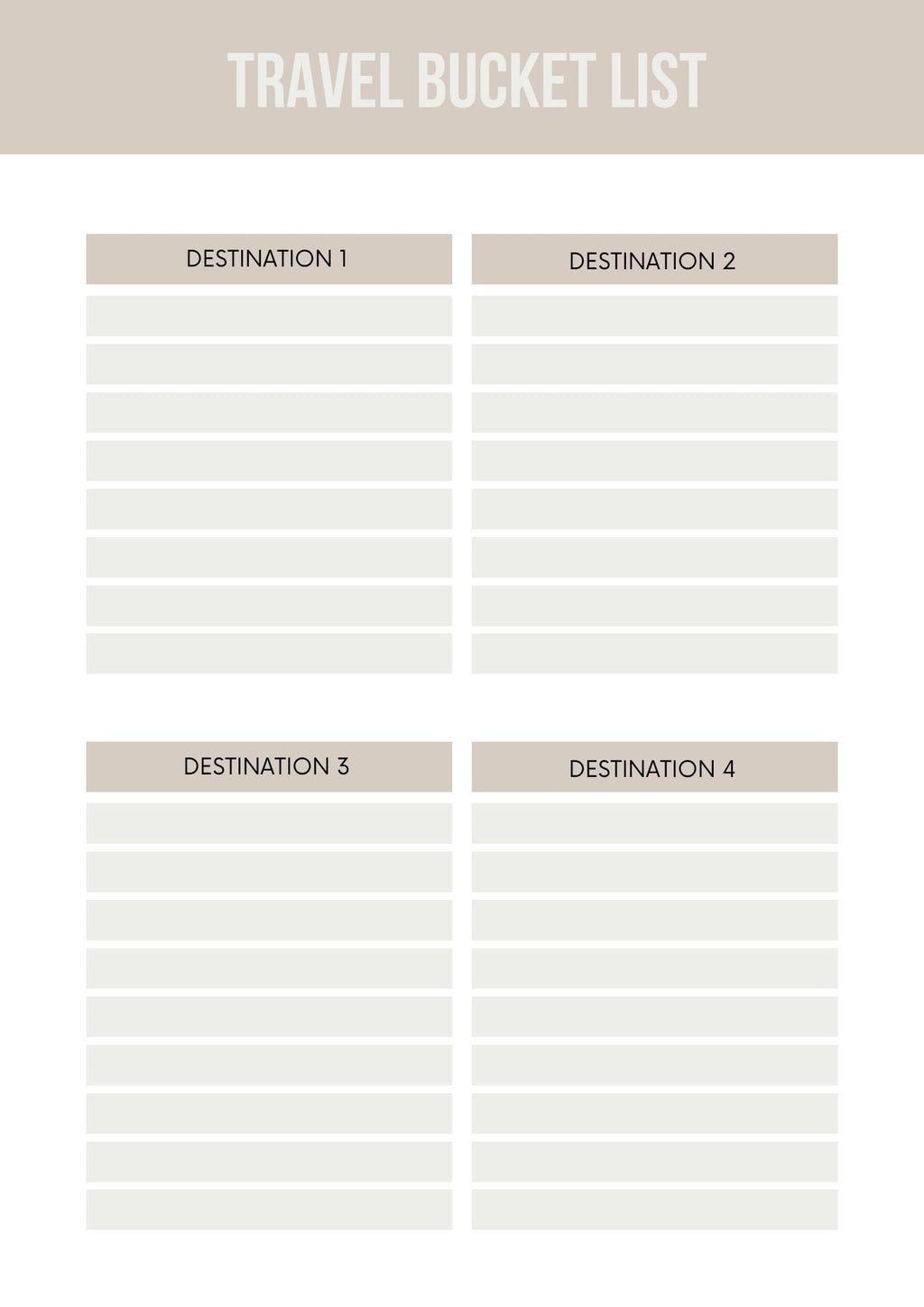 Customizable Travel Journal and Organizer for Explorers | Personalized Vacation Planner and Itinerary | Eco-Friendly Gift Idea