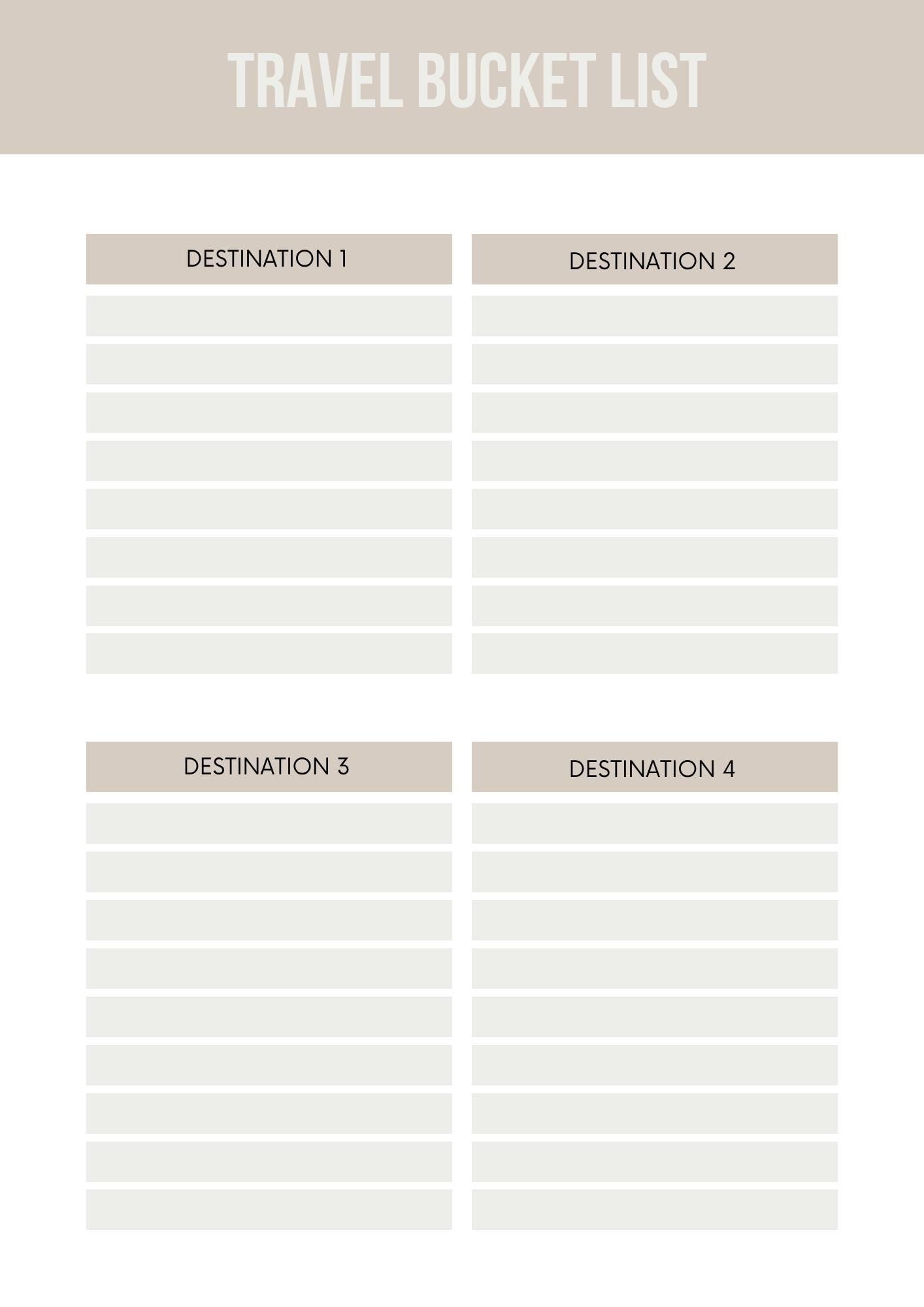 Customizable Travel Journal and Organizer for Explorers | Personalized Vacation Planner and Itinerary | Eco-Friendly Gift Idea