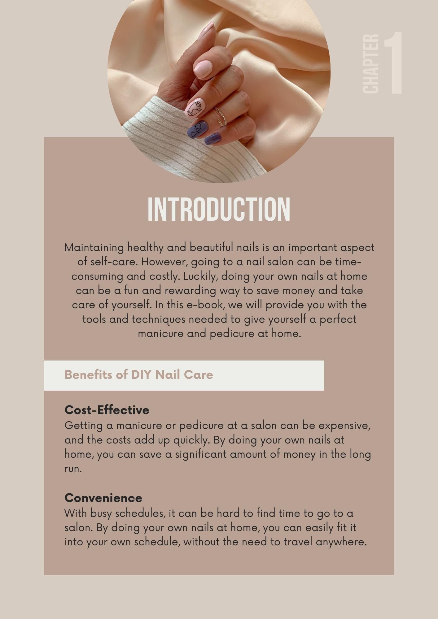 Transform your Nail Care Routine with our DIY Manicure and Pedicure Guide on Etsy: Master your nails at Home with Salon-Quality Results!