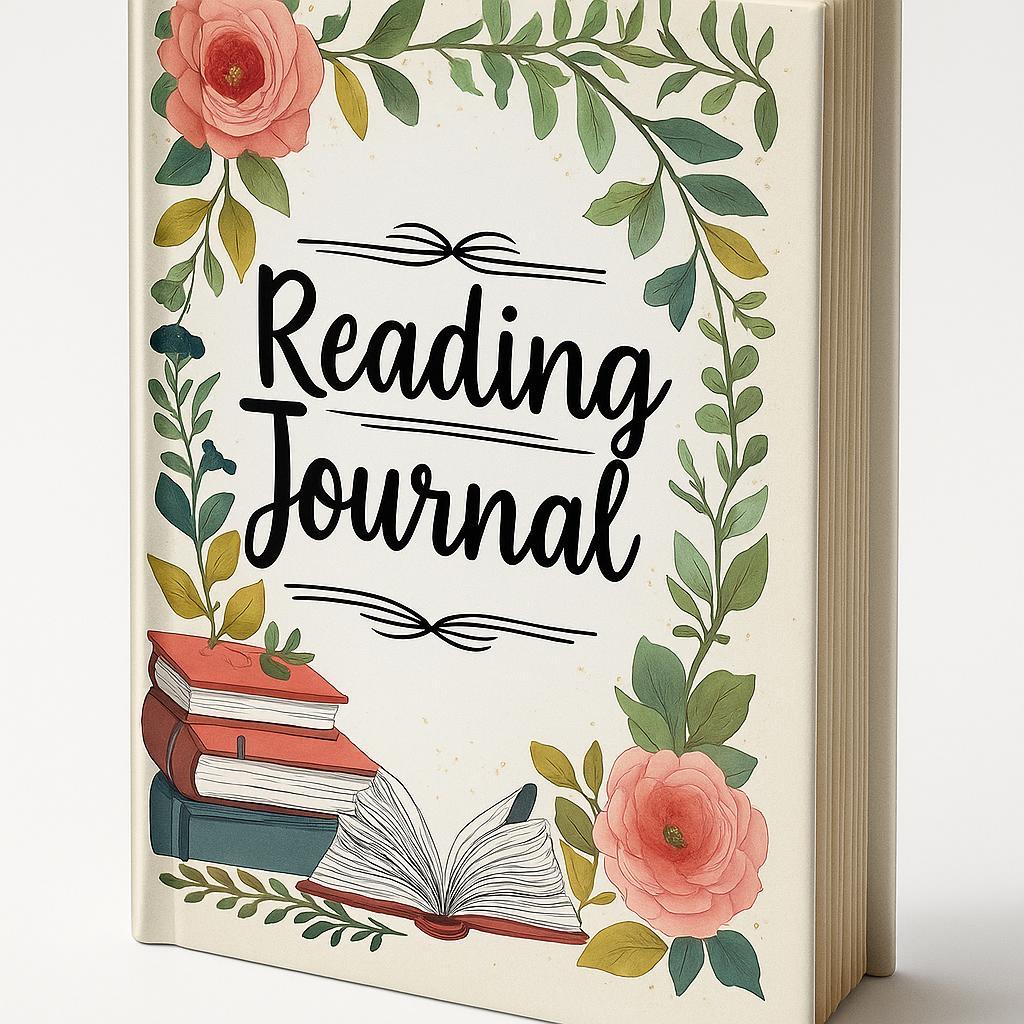 Reading Journal for Book Lovers | Reflect on Your Reads & Favorite Quotes | Track and Document Your Literary Journey