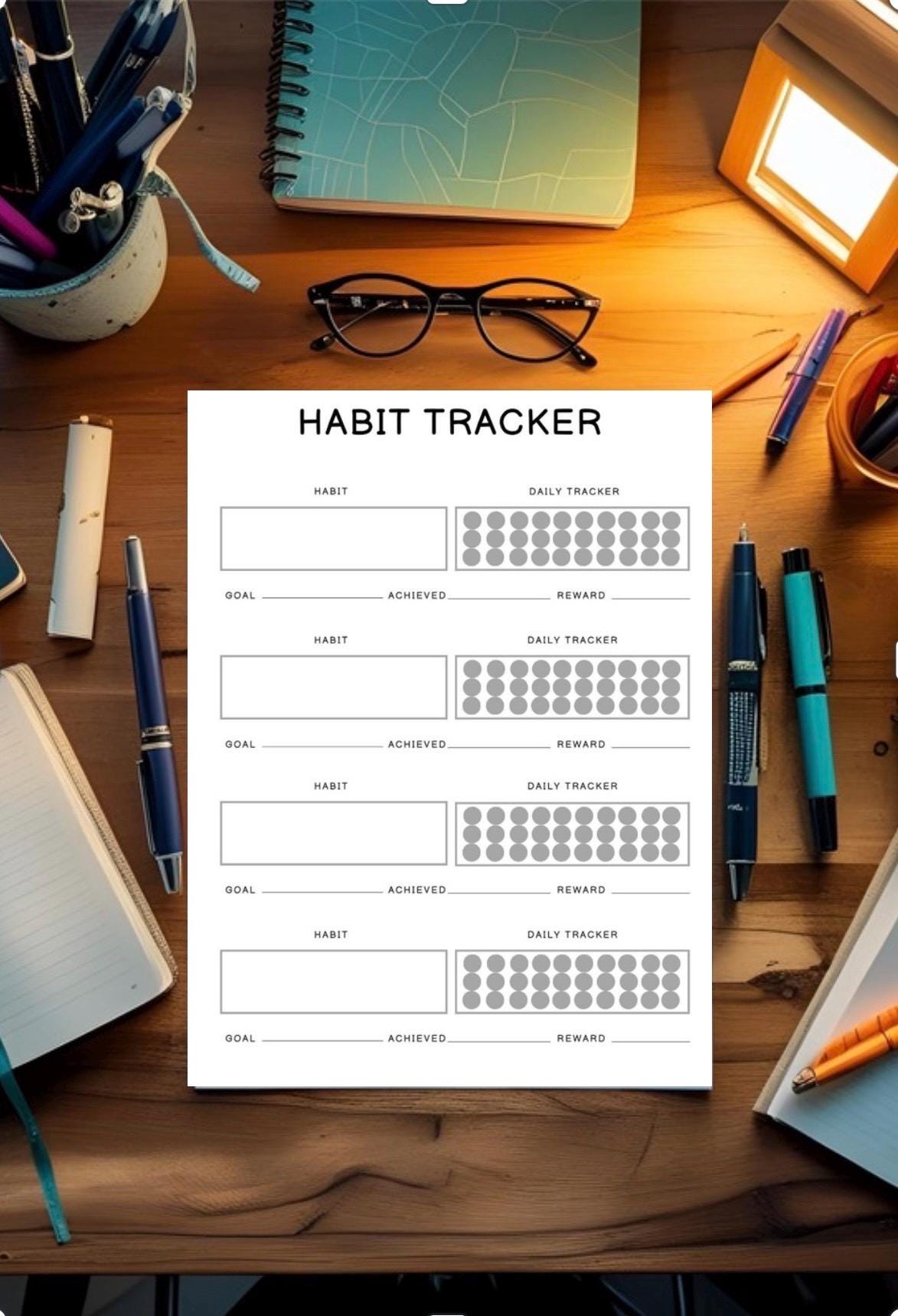 Printable Journaling Planner | Daily Reflection, Goal Setting & Mindfulness | Guided Prompts | Instant Download | Undated PDF
