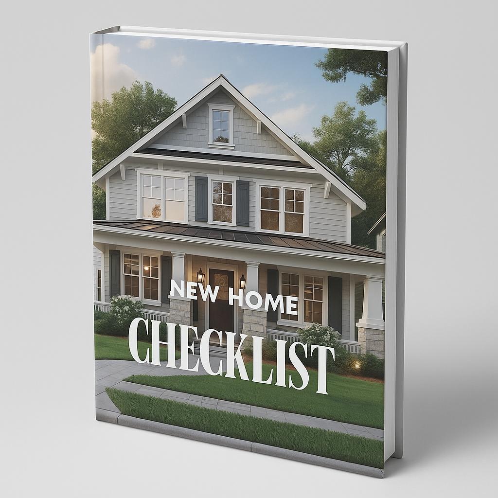 New Home Essentials Checklist Printable | Complete Moving In Guide for First-Time Homeowners