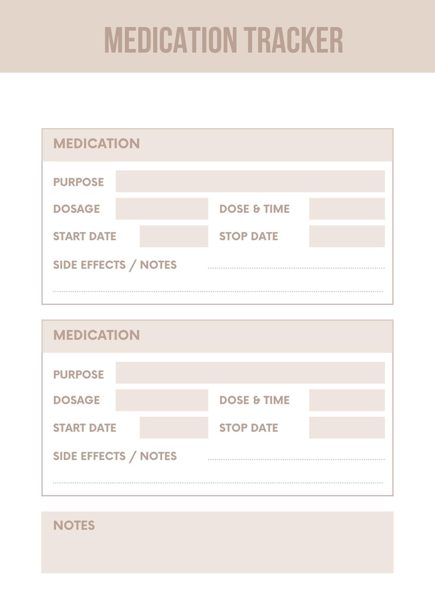 Customizable Health Tracker & Wellness Planner | Inspirational Medical Journal for Healthcare Professionals - Patients | Gift Idea