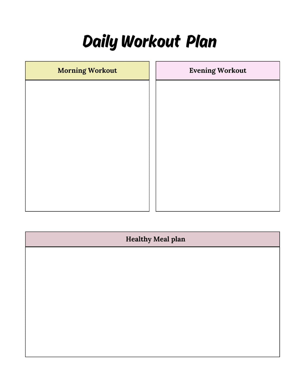 Ultimate Household Planner | Budget, Meal Plan & Organize Your Home - Printable Download