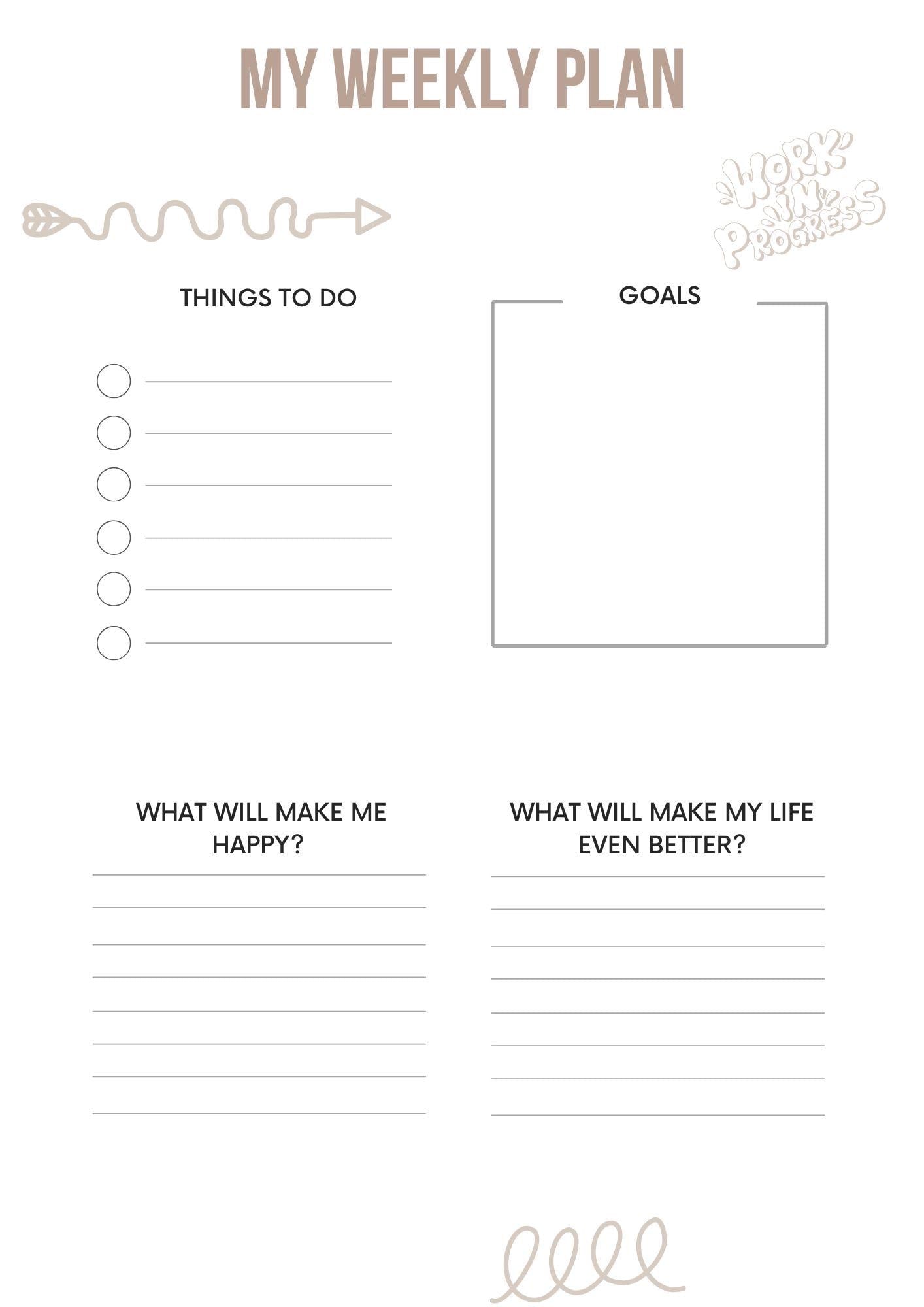 Interactive ADHD Kids Planner: All About Me | Encourage Creativity & Goal-Setting | Fun Workbook for Organization - Self-Discovery