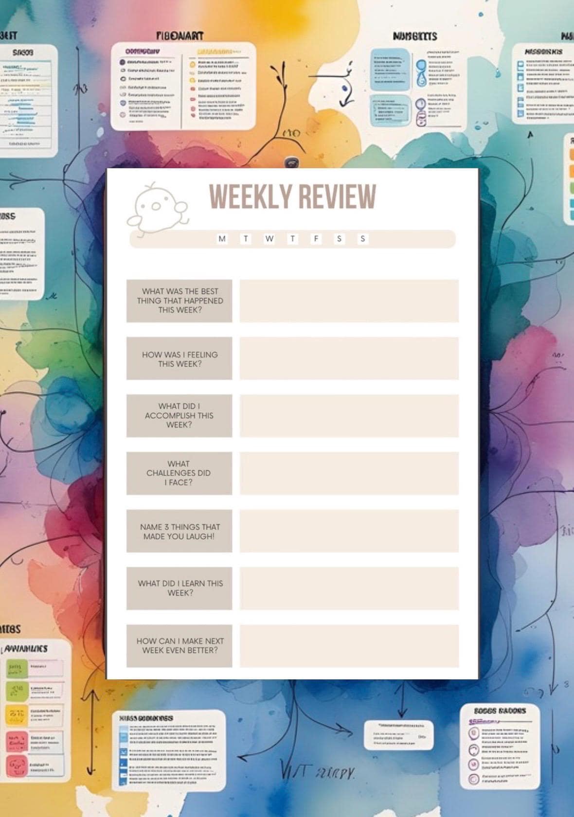 Interactive ADHD Kids Planner: All About Me | Encourage Creativity & Goal-Setting | Fun Workbook for Organization - Self-Discovery