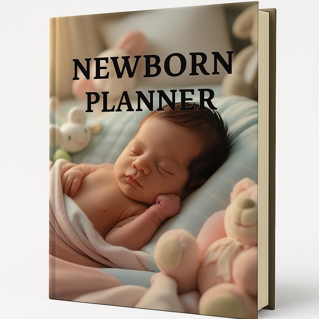 Capture Every Precious Moment with Our Newborn Planner & Baby Milestone Journal - Perfect Gift for New Moms