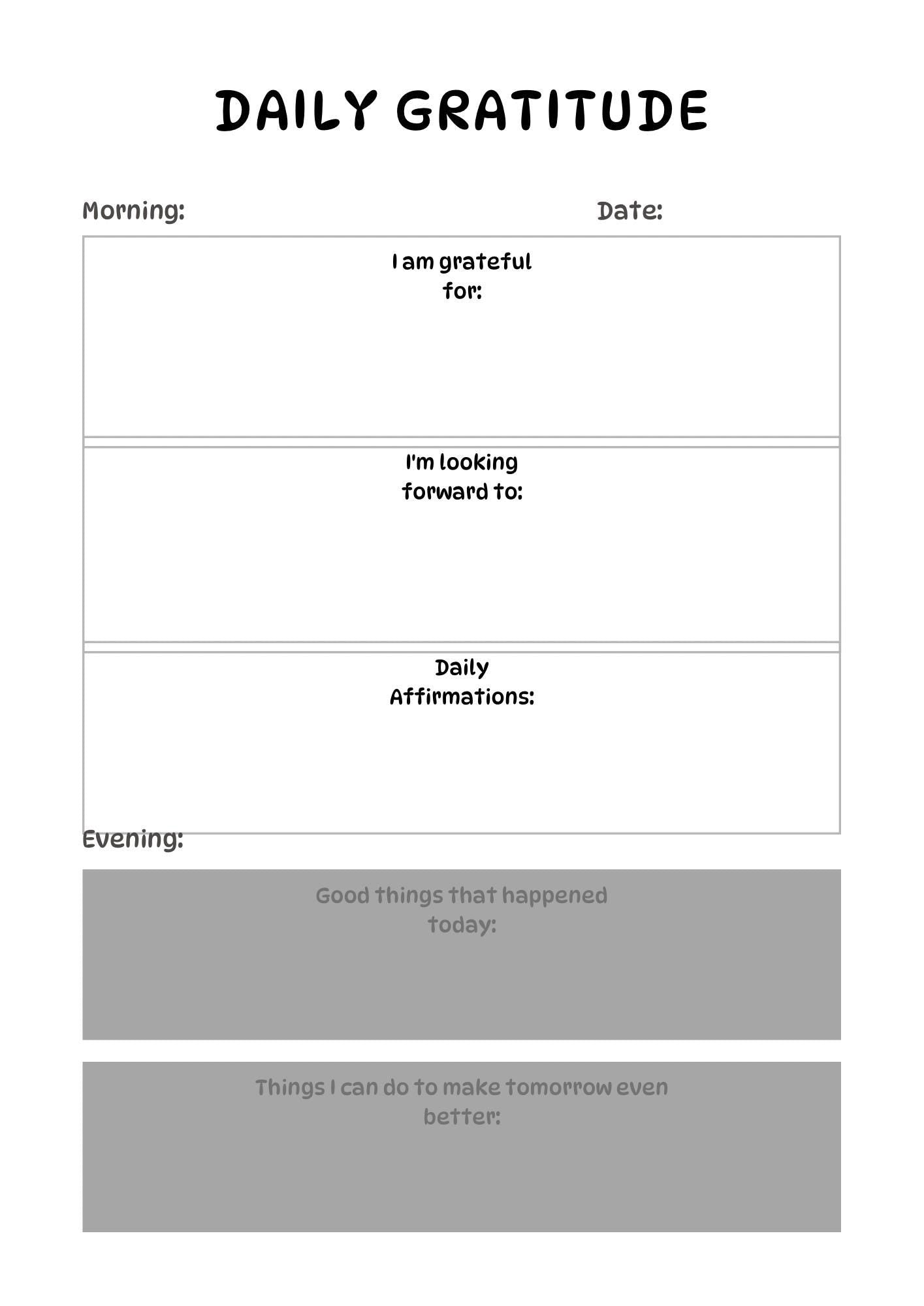 Manifestation Planner for Law of Attraction Practitioners - Printable Daily Intention Setting, Visualization, and Gratitude Prompts for