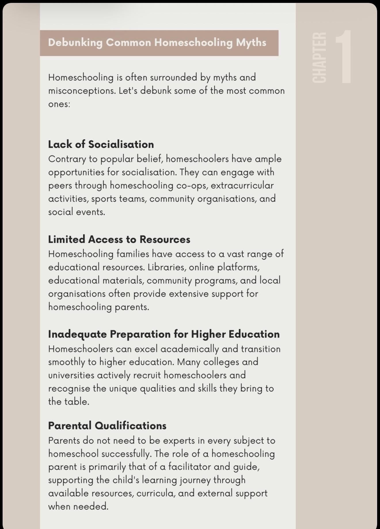 The Beginner’s Guide to Homeschooling