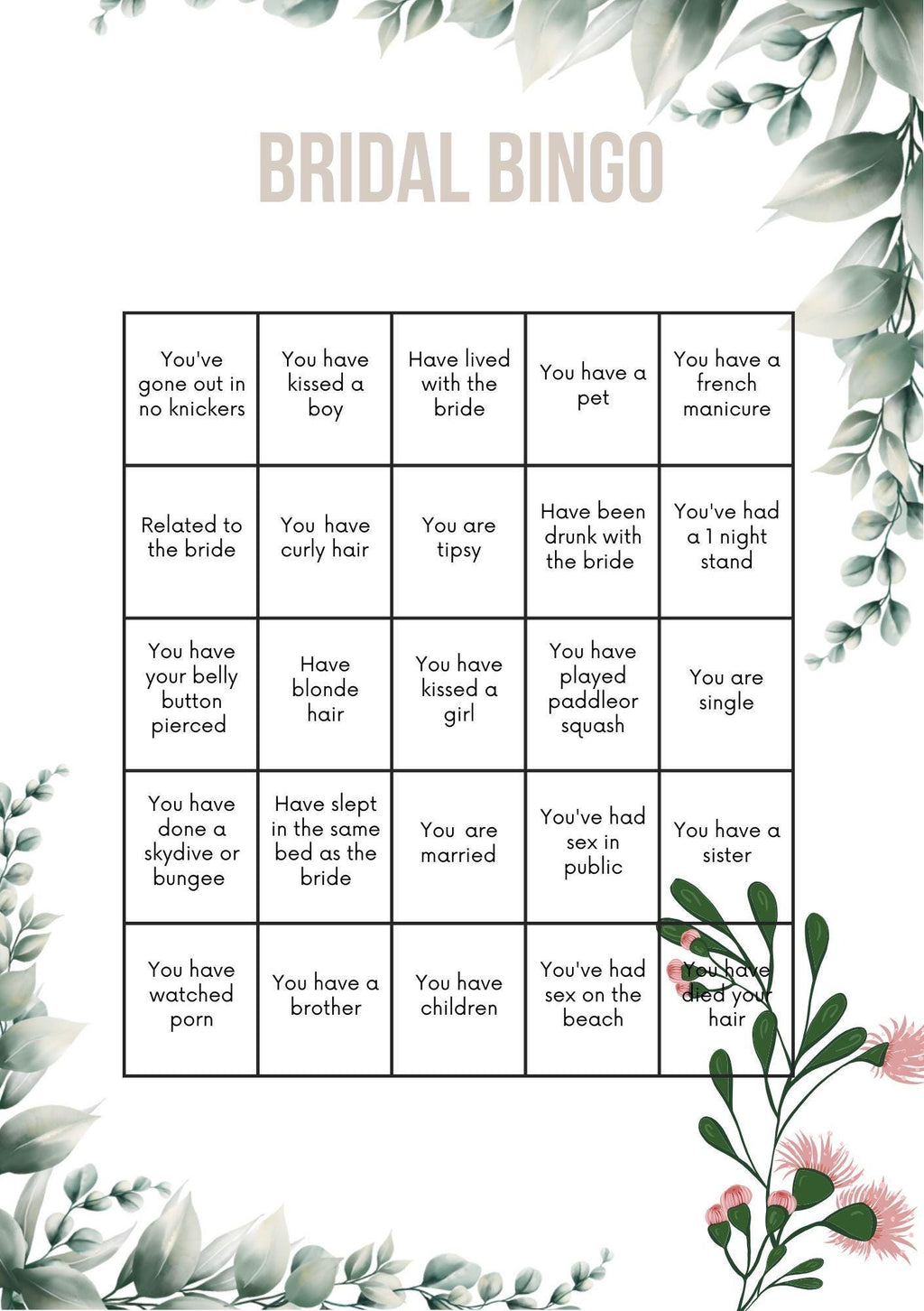 Ultimate Hen Party Games & Activities Guide - Fun Ideas for Bride-to-Be - Instant Download - Bachelorette Party Games - Printable PDF