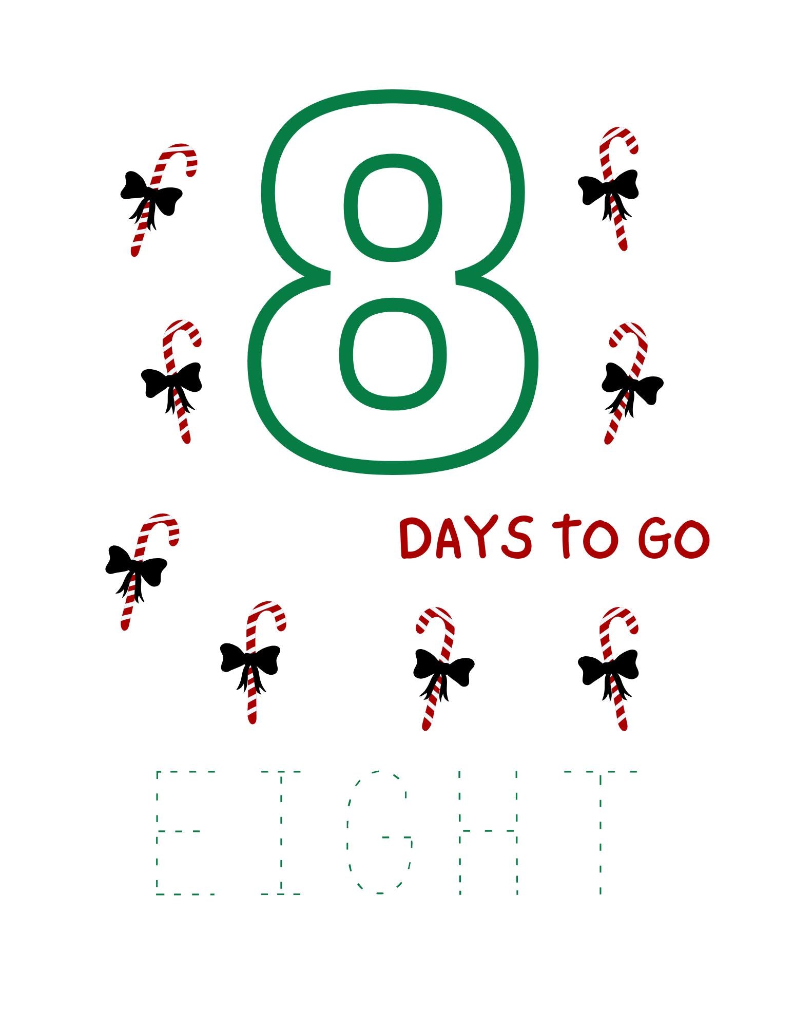 Christmas Countdown Activity Book | Printable Advent Calendar eBook for Kids & Families | Holiday Crafts, Games - Fun Activities - Instant