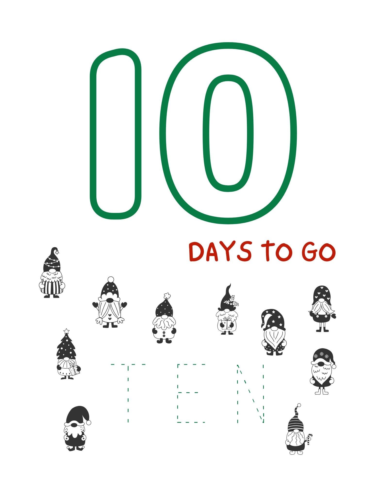 Christmas Countdown Activity Book | Printable Advent Calendar eBook for Kids & Families | Holiday Crafts, Games - Fun Activities - Instant