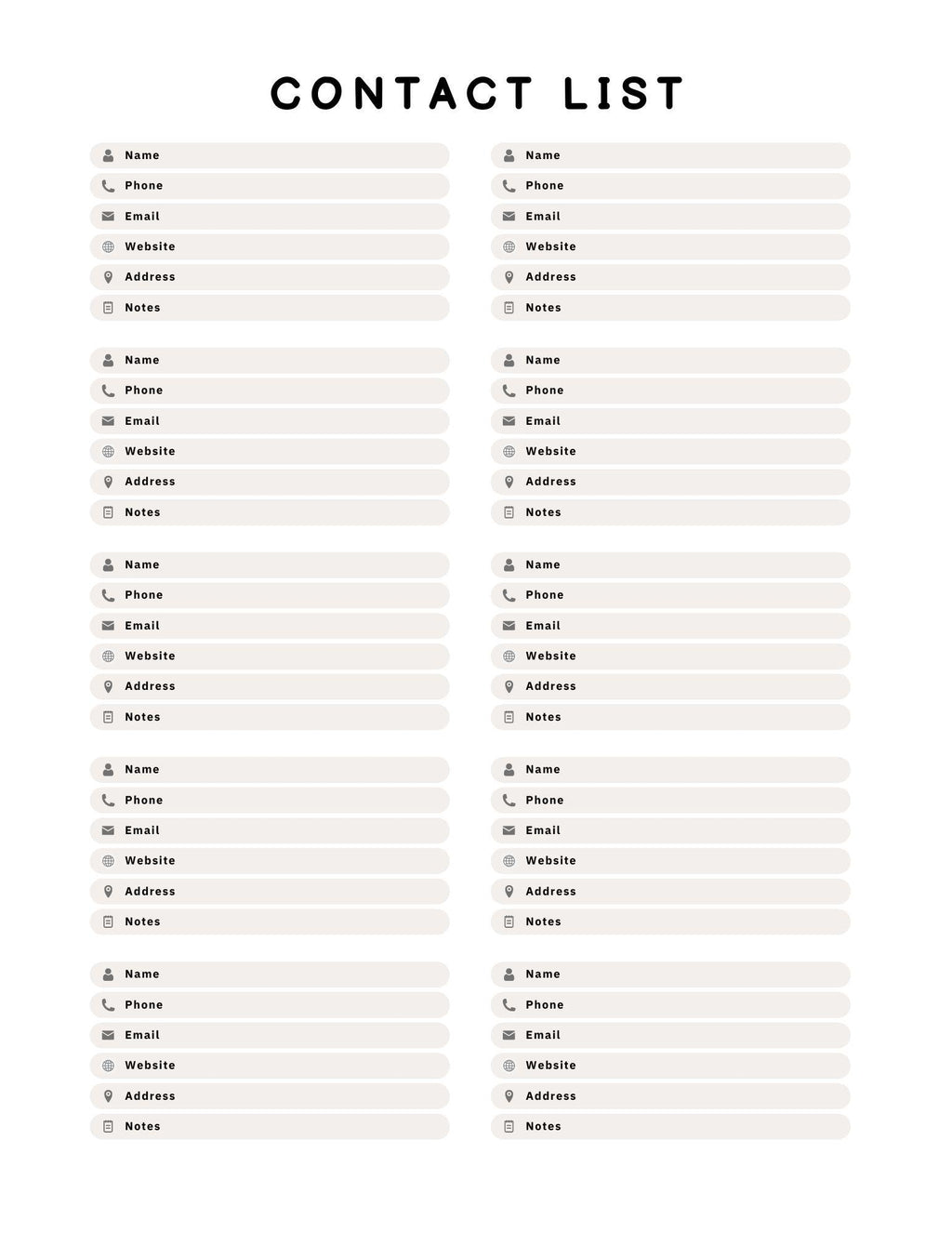 Home Maintenance Planner | Printable Organizer for Maintenance, Repairs & Projects - Instant Download