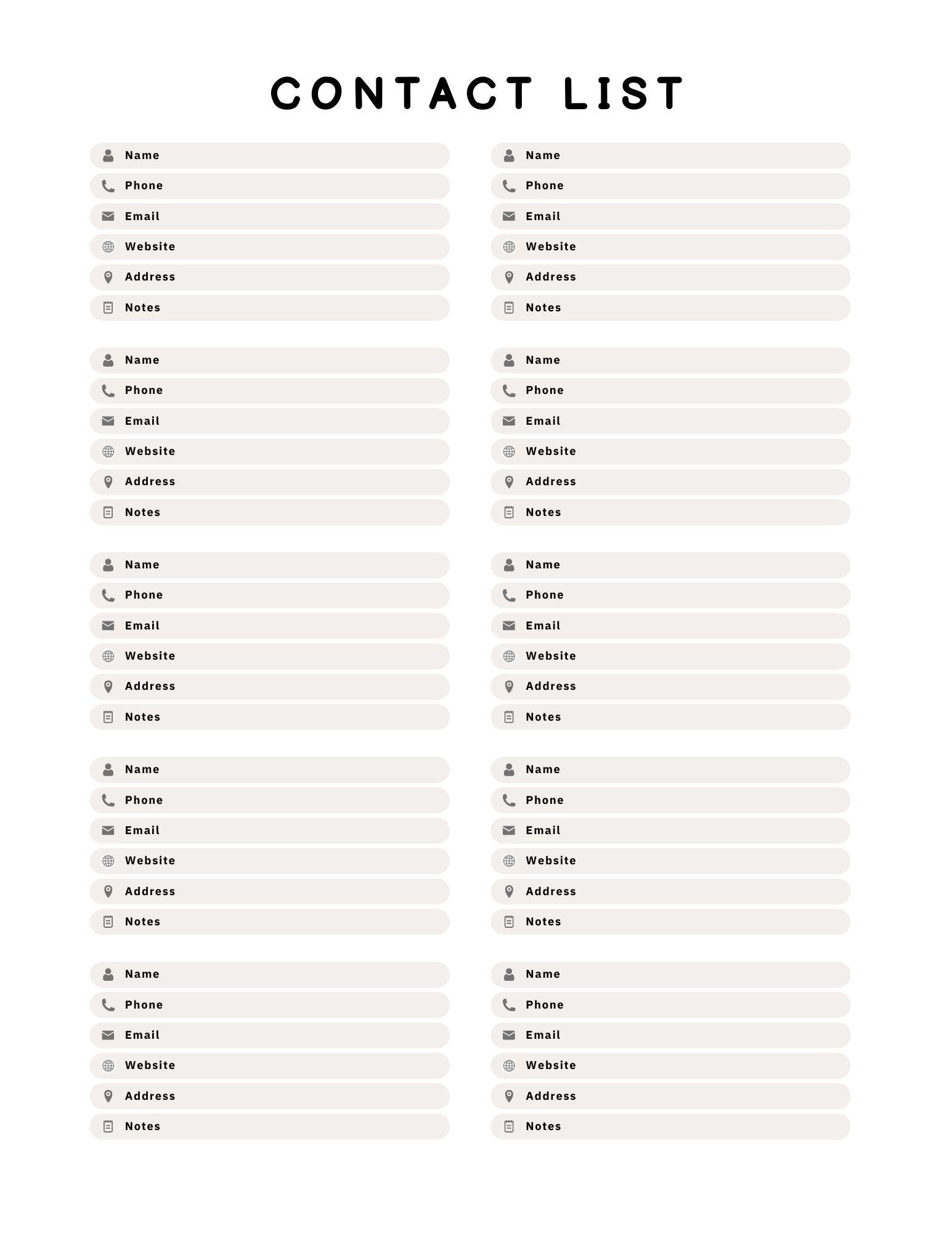 Home Maintenance Planner | Printable Organizer for Maintenance, Repairs & Projects - Instant Download