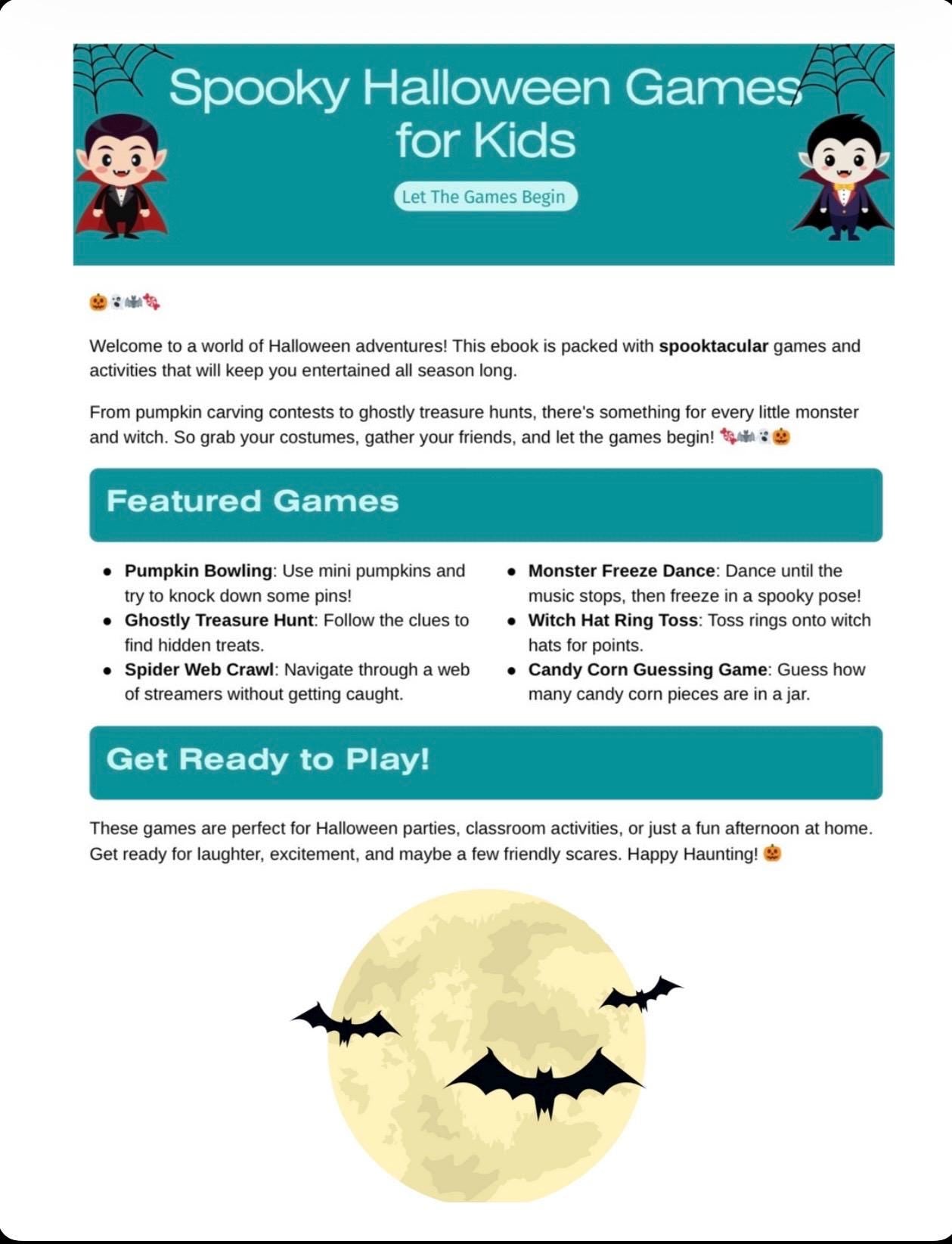 Fun & Spooky Halloween Scavenger Hunt - Printable Game for Kids - Families, Perfect for Parties - Trick-or-Treating Adventures