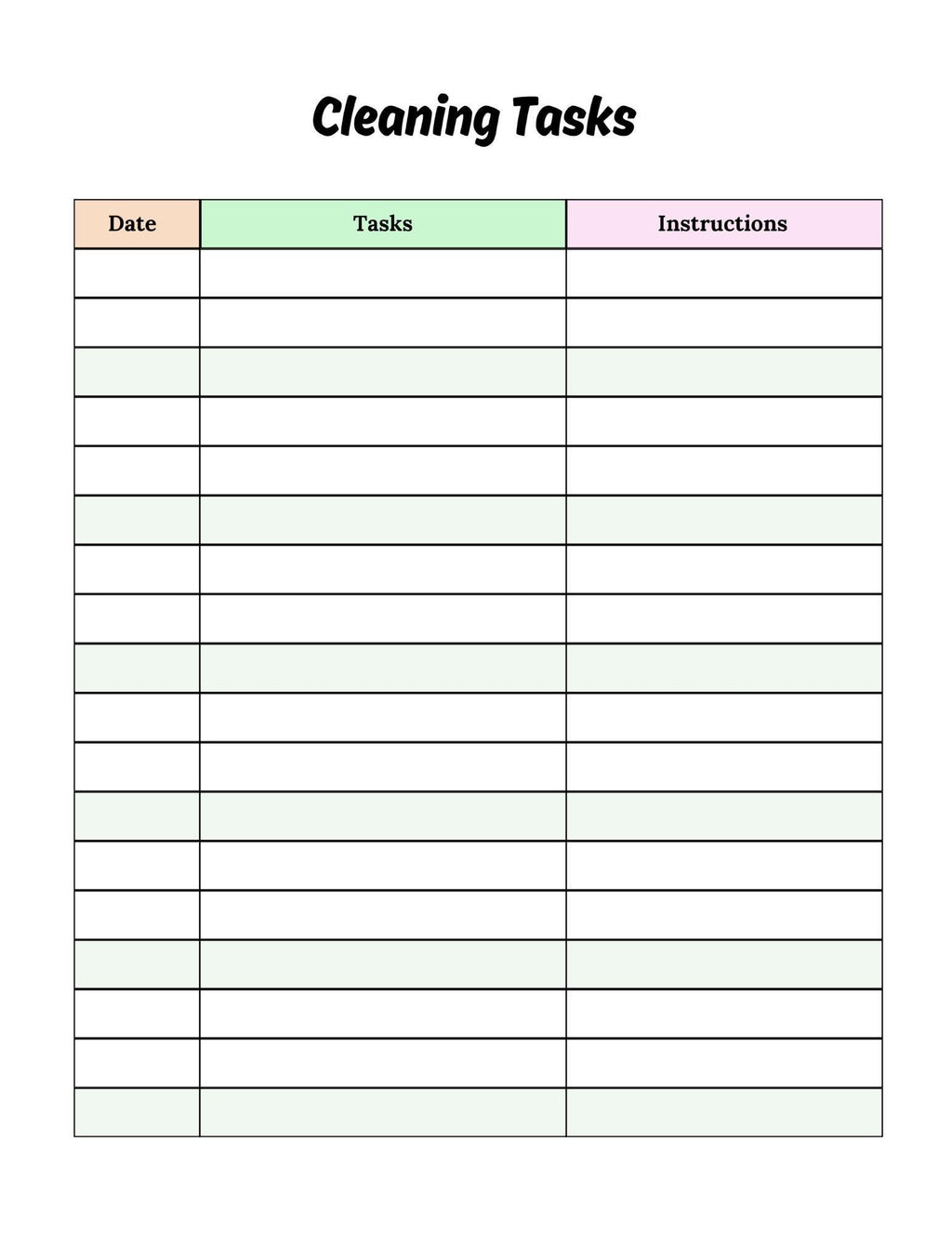 Ultimate Household Planner | Budget, Meal Plan & Organize Your Home - Printable Download