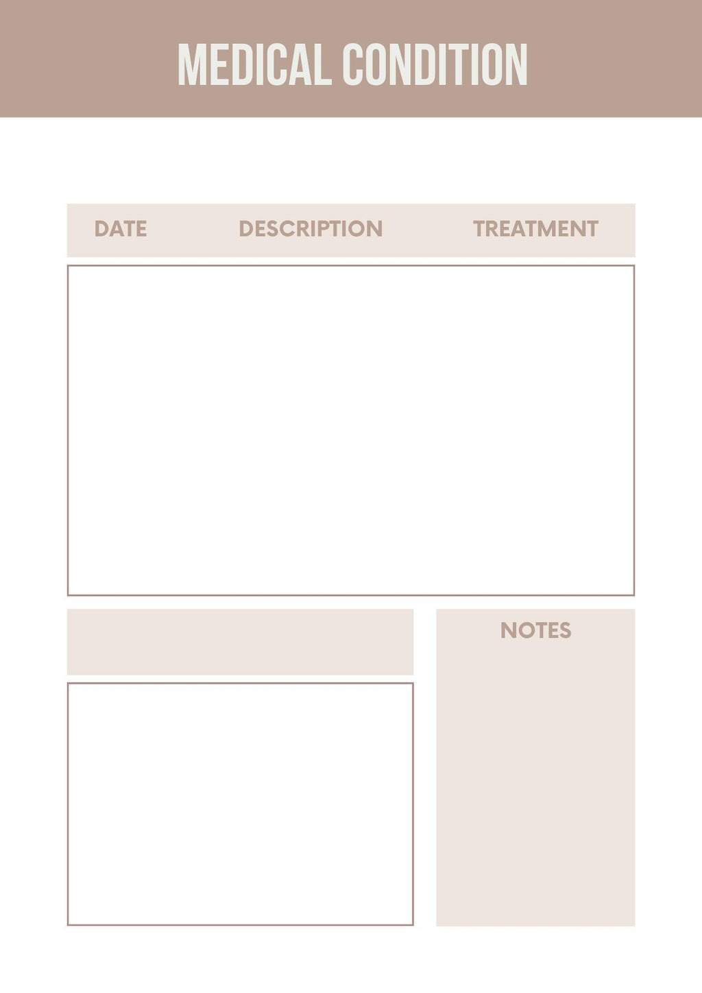 Customizable Health Tracker & Wellness Planner | Inspirational Medical Journal for Healthcare Professionals - Patients | Gift Idea