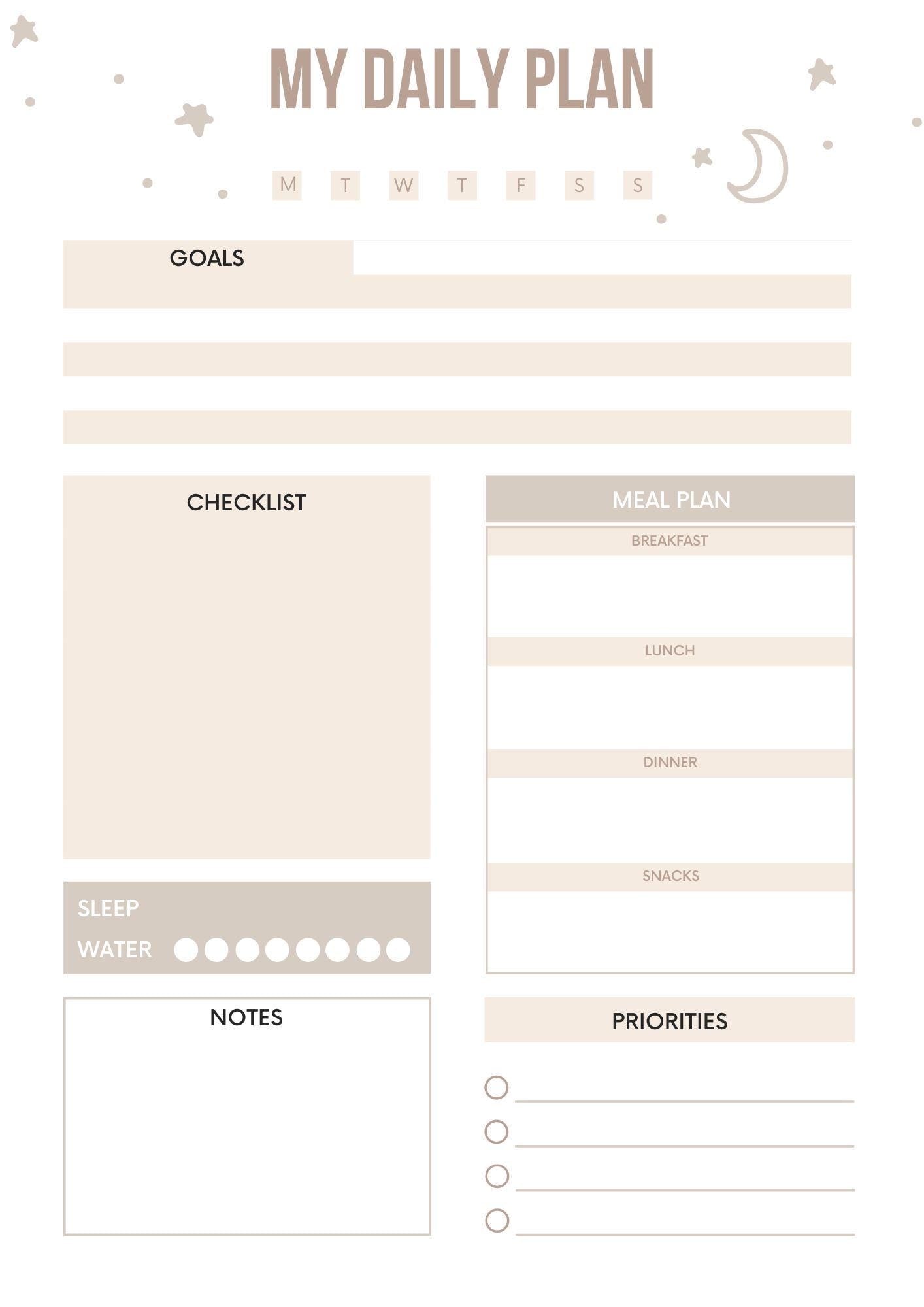 Interactive ADHD Kids Planner: All About Me | Encourage Creativity & Goal-Setting | Fun Workbook for Organization - Self-Discovery