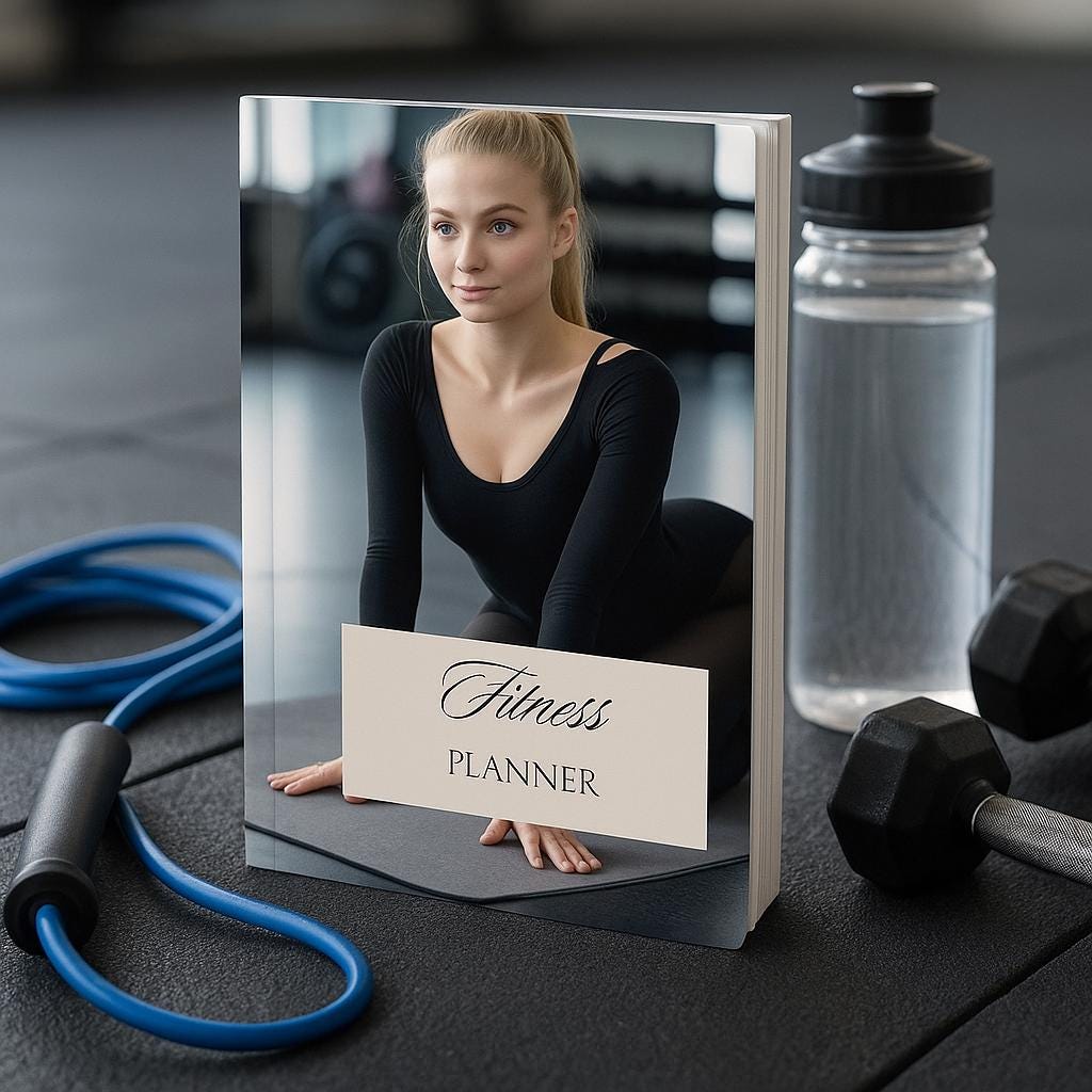 Ultimate Fitness Planner | Track Workouts, Nutrition & Goals Stay Organized - Motivated on Your Journey to Health - Wellness!