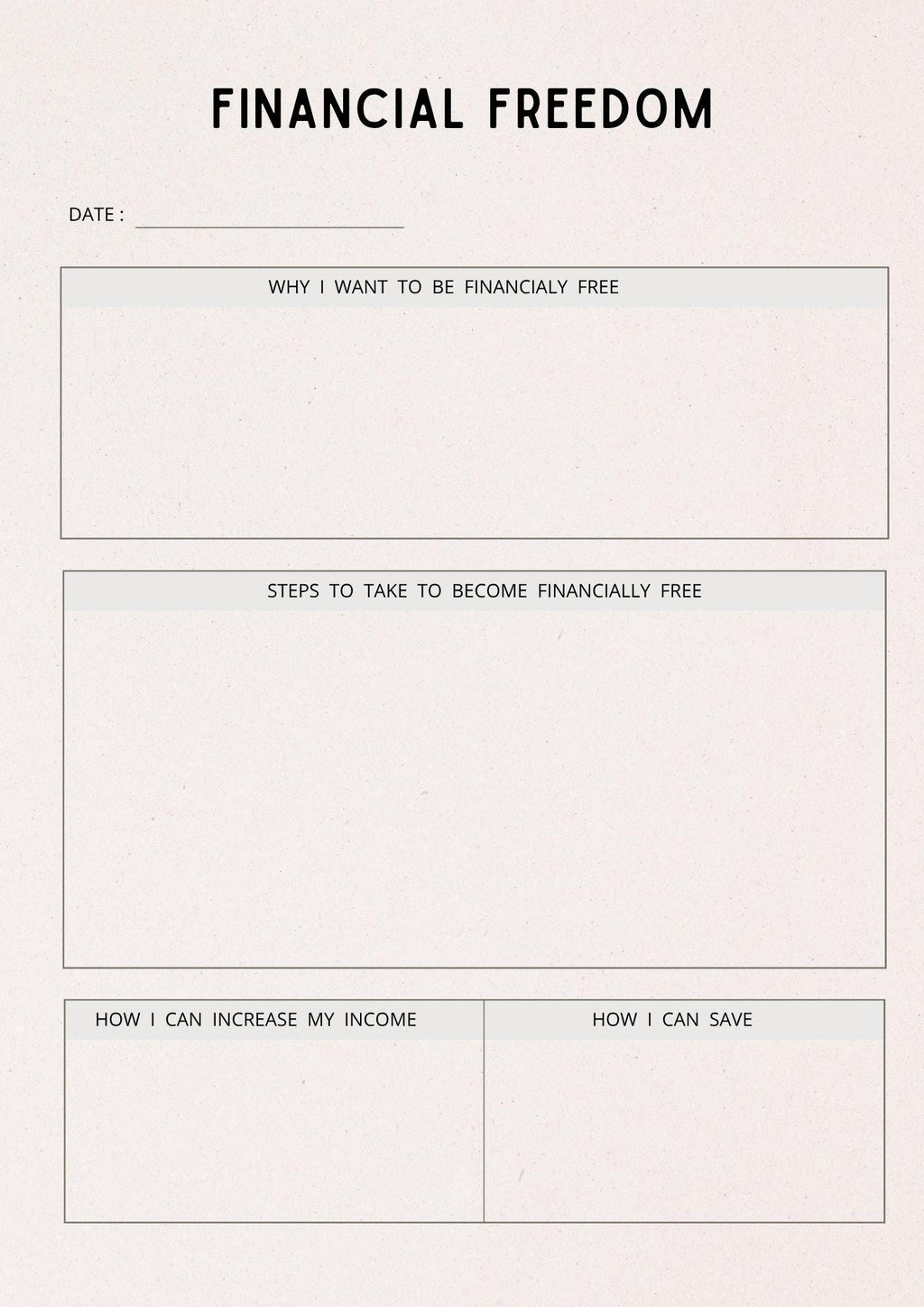 Money Mindset Journal & Abundance Affirmations | Financial Growth Planner PDF | Wealth Building Workbook for Manifesting Prosperity -