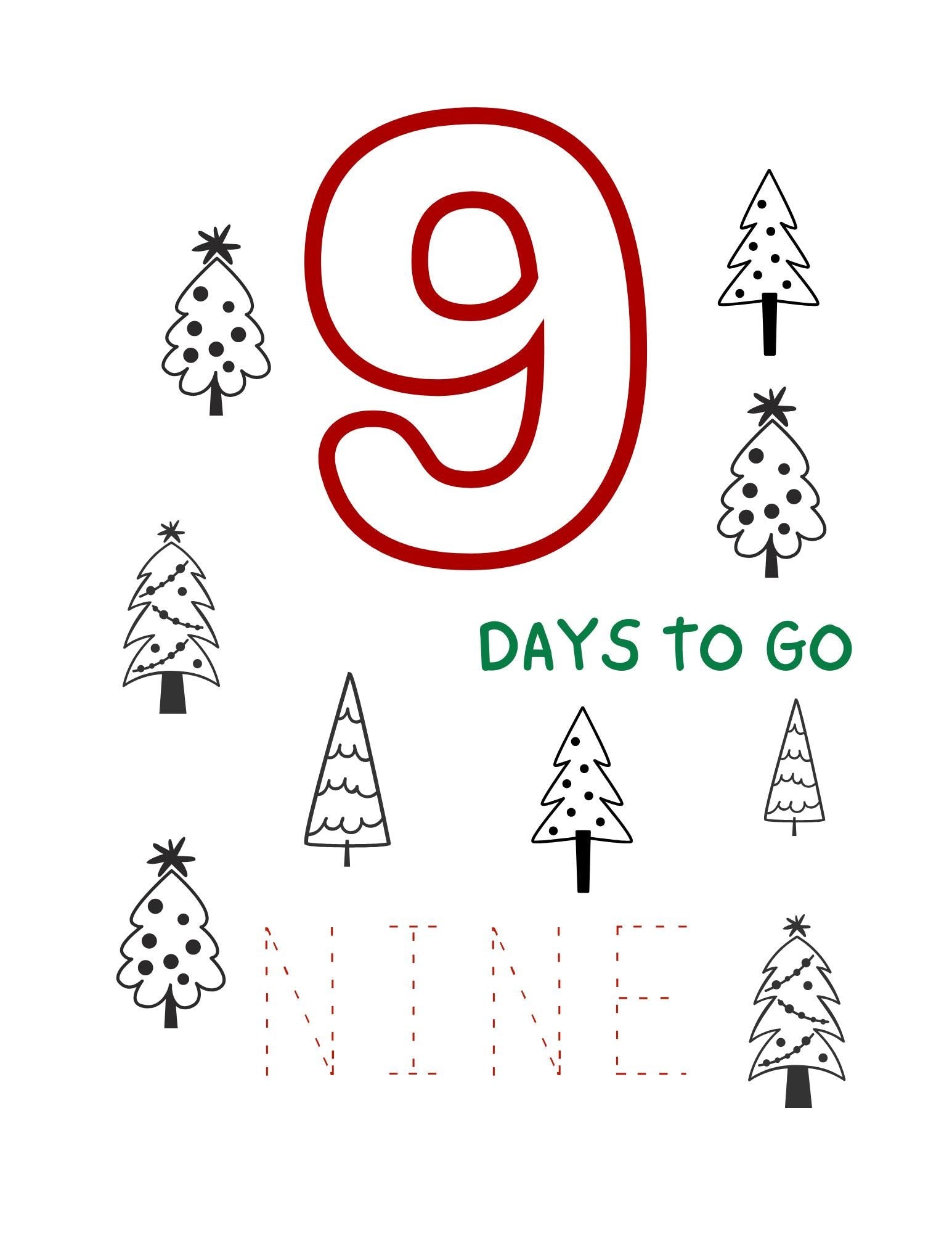 Christmas Countdown Activity Book | Printable Advent Calendar eBook for Kids & Families | Holiday Crafts, Games - Fun Activities - Instant