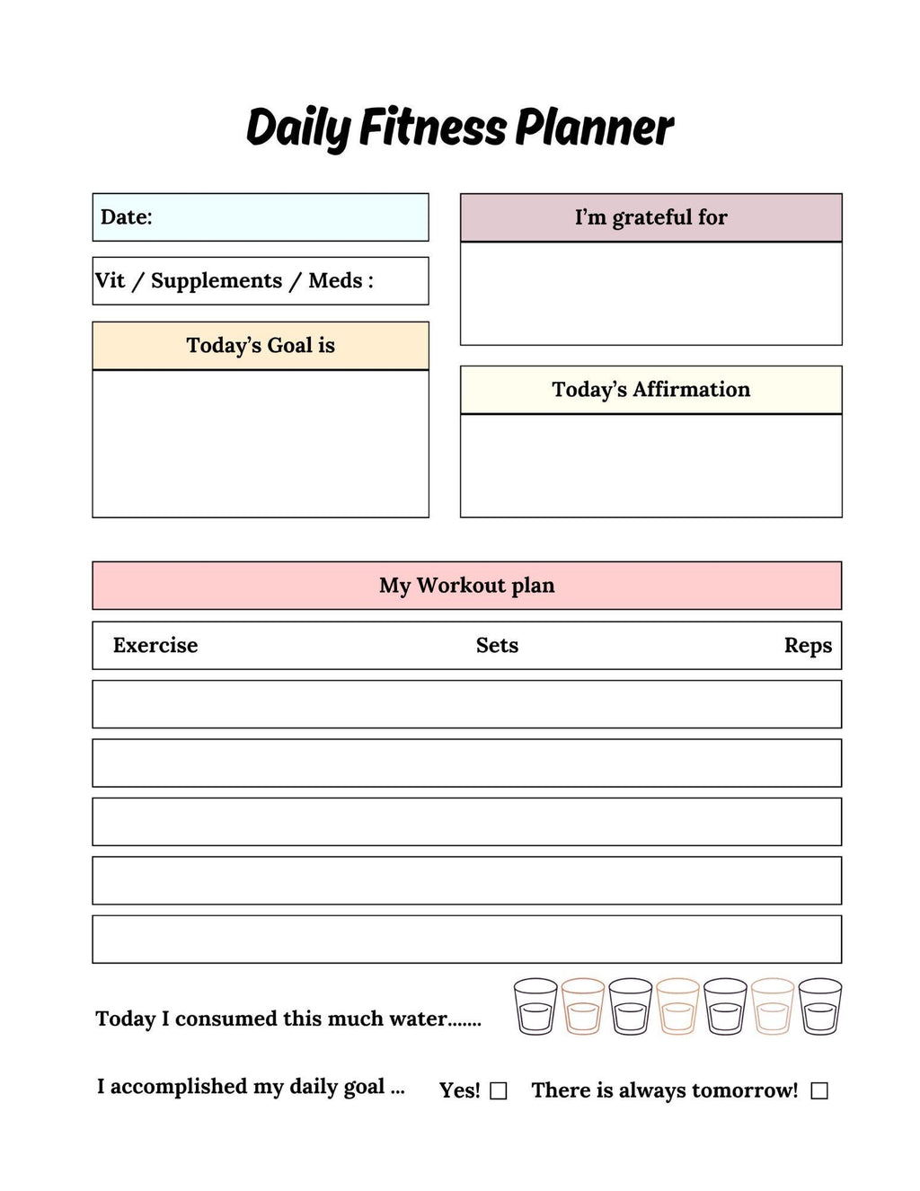 Ultimate Household Planner | Budget, Meal Plan & Organize Your Home - Printable Download