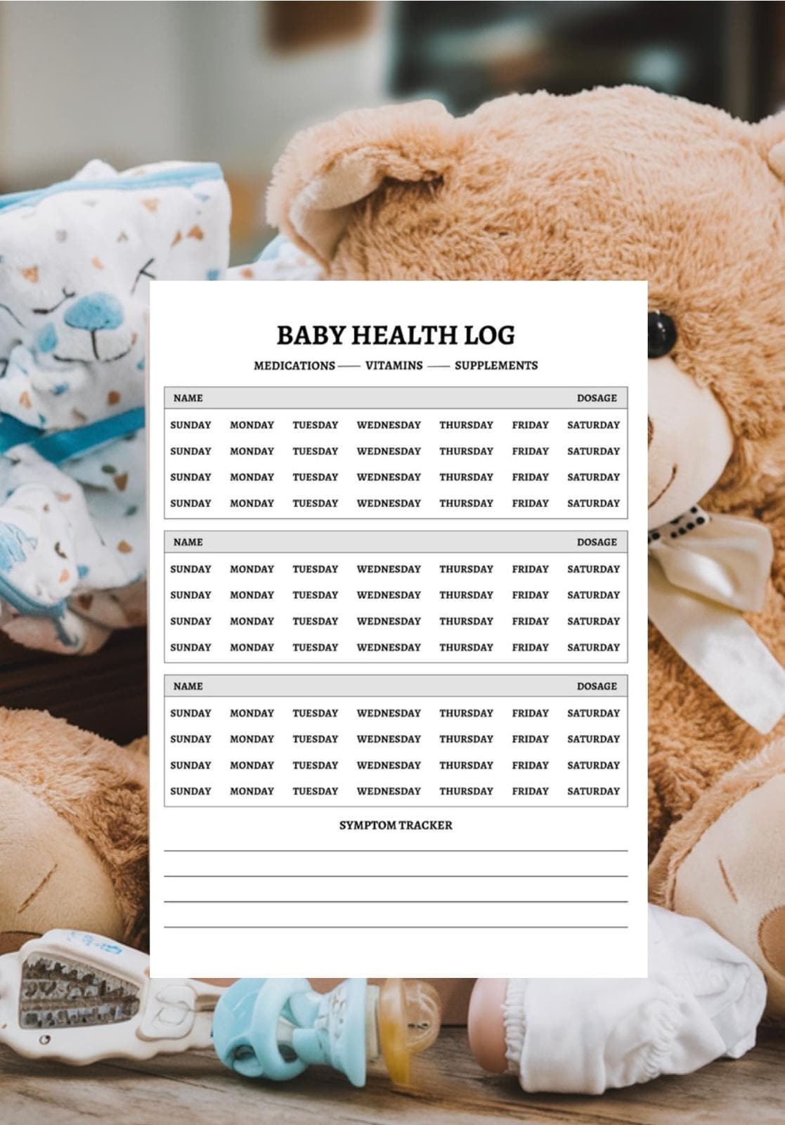 Capture Every Precious Moment with Our Newborn Planner & Baby Milestone Journal - Perfect Gift for New Moms