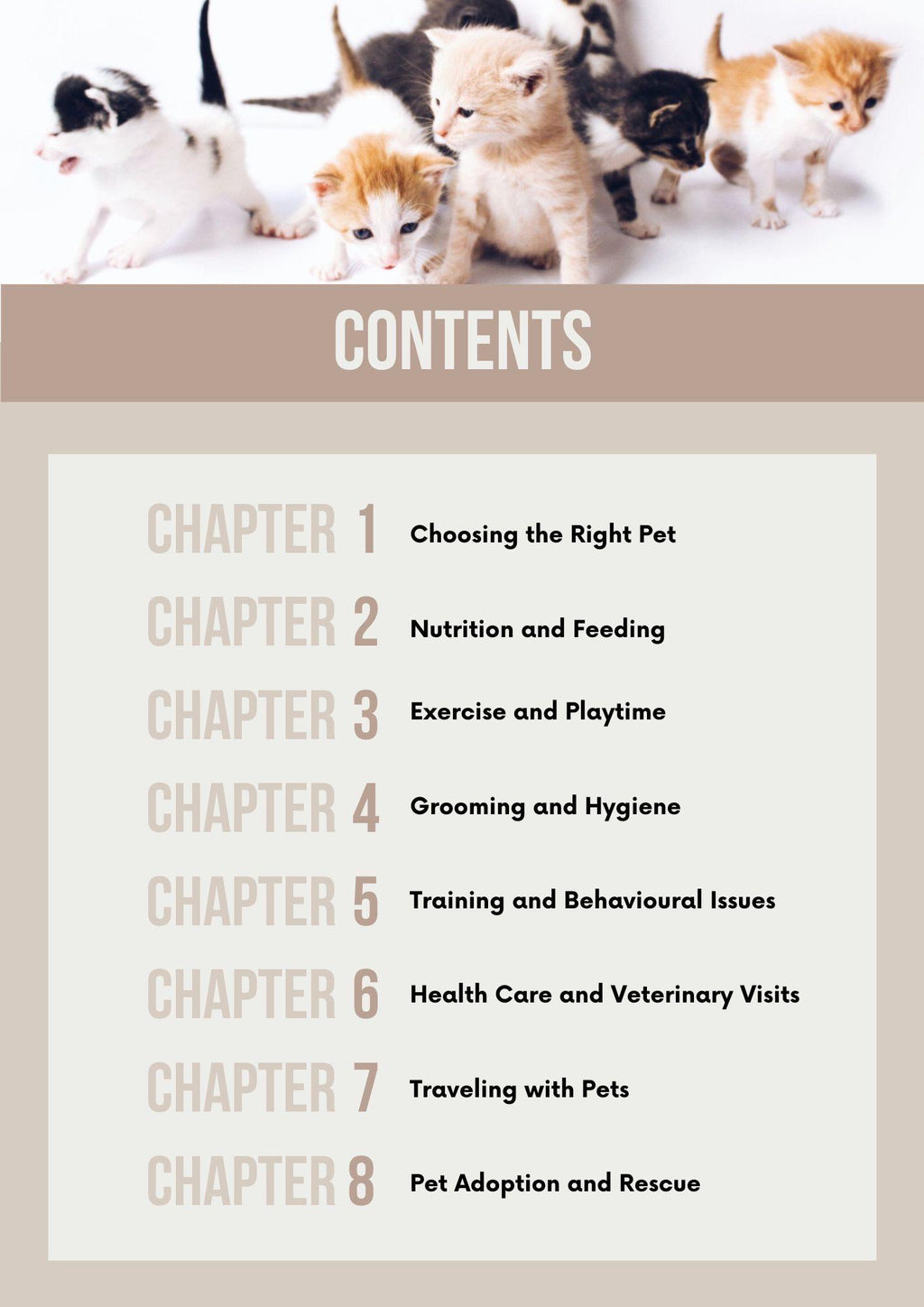 The Ultimate Guide to Pet Care | Comprehensive Handbook for Happy, Healthy Pets - Instant Download