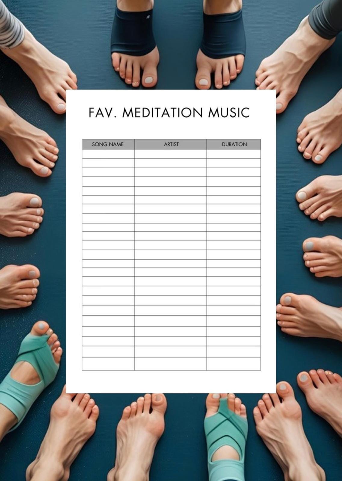 Yoga Planner Printable | Daily Practice Log, Pose & Sequence Planner, Yoga Journal, Routine Tracker | Instant Access Digital Download