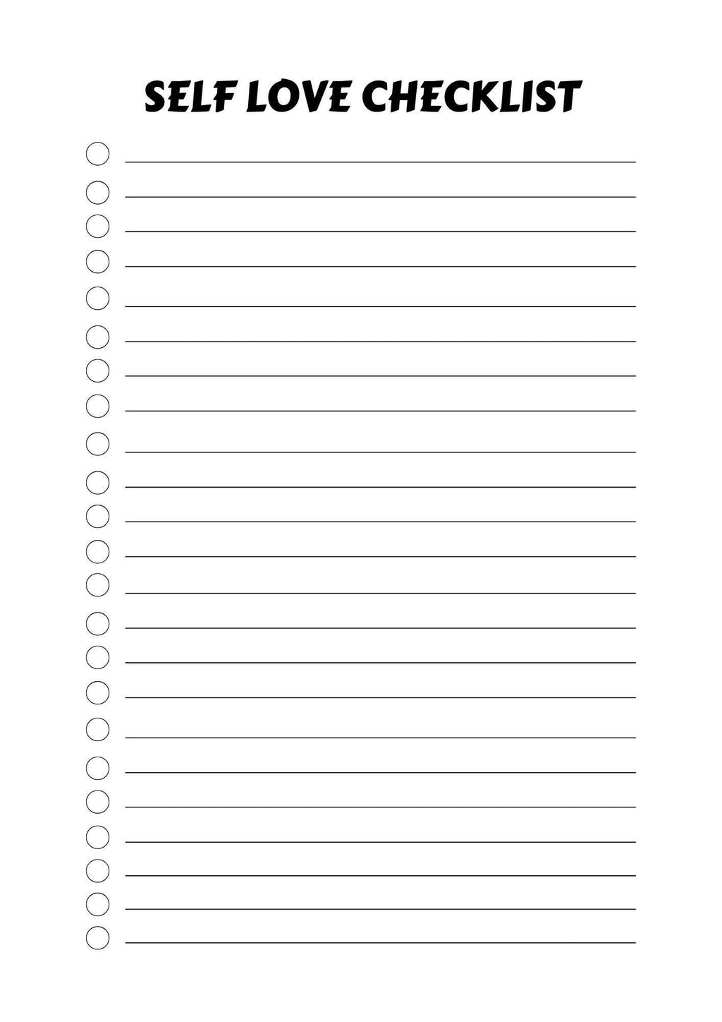 Empower Your Mind & Soul With Daily Self-Love Planner | Gratitude Journal - Affirmations PDF | Mental Health Tracker - Self Care Kit
