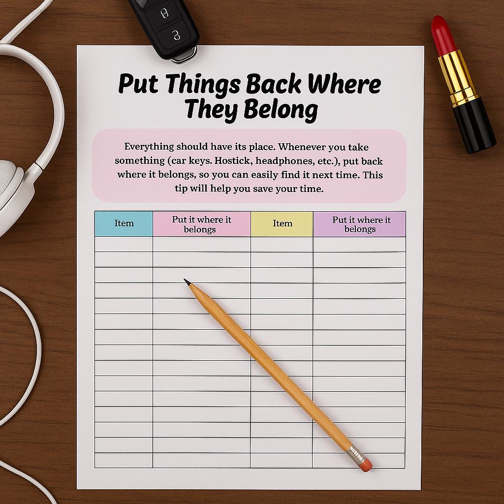 ADHD All-in-One Planner | Daily, Weekly, Monthly Planning, Goal Setting, Habit Tracking | Boost Productivity | Printable Download