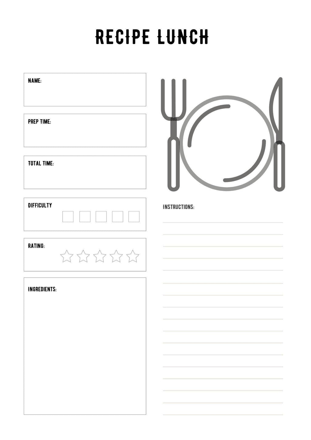 Ultimate Digital Meal Planner for Busy Families - Stay Organized, Track Nutrition, Plan Meals & Shopping Lists - Instant Download!
