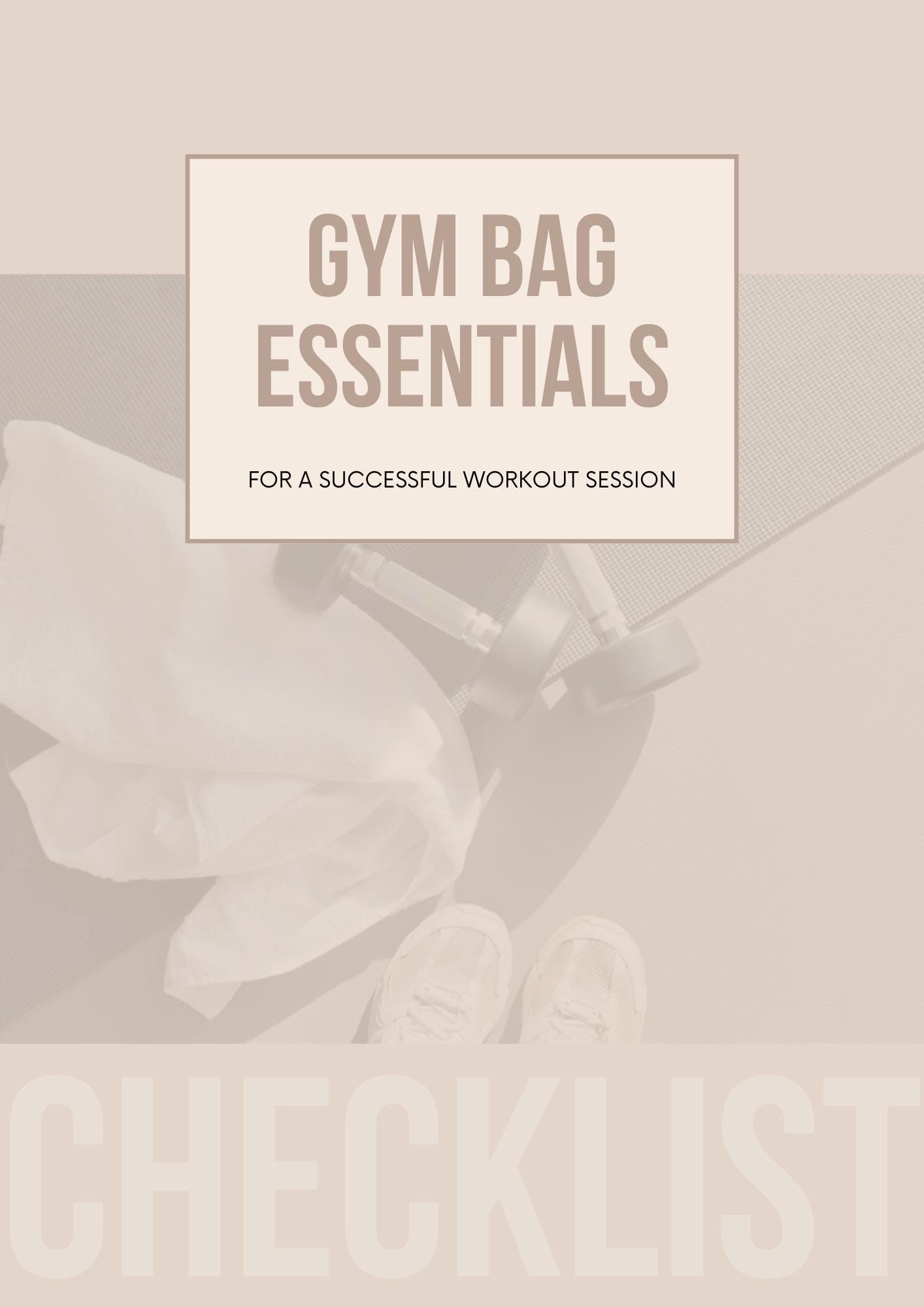 Fitness Journey Essentials: Comprehensive Workout and Recovery Checklists for Optimal Performance