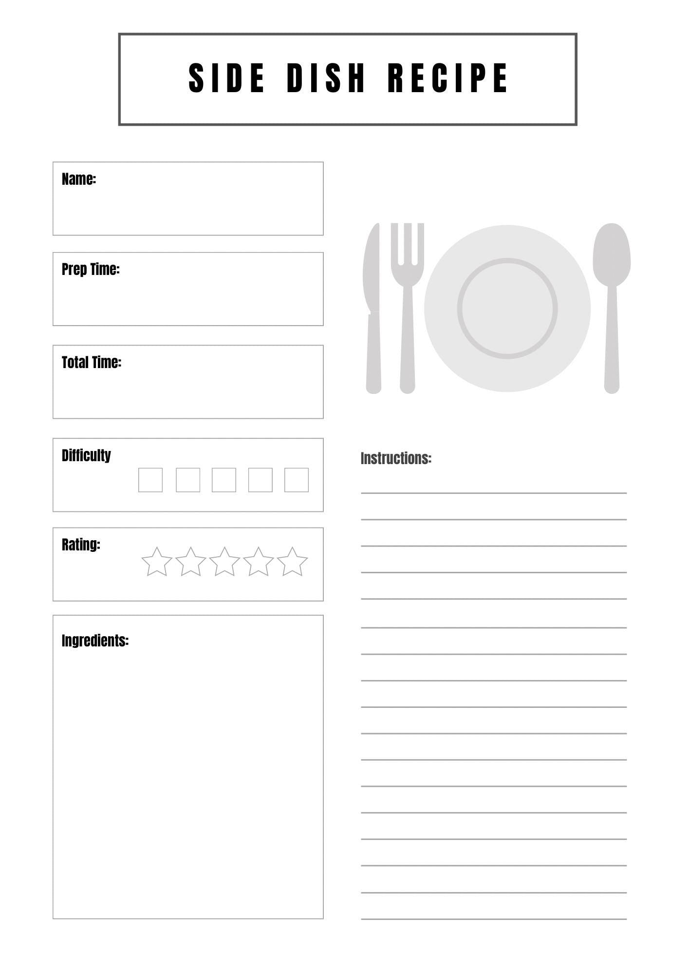 Recipe Cards Bundle