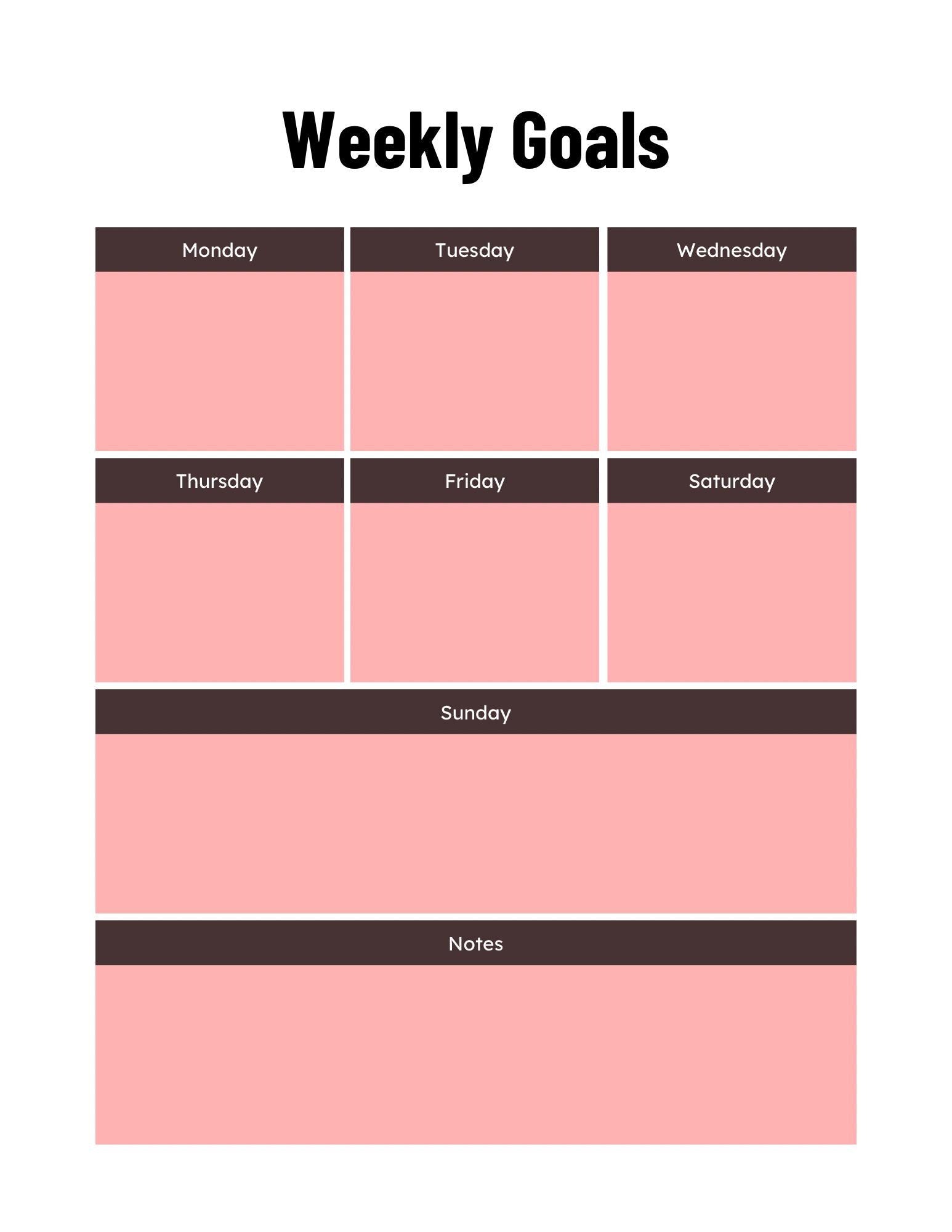 Ultimate Goal Planner Kit | SMART Goals, Vision Board, Action Plan | PDF Download - Goal Setting Workbook & Productivity Tracker - Digital