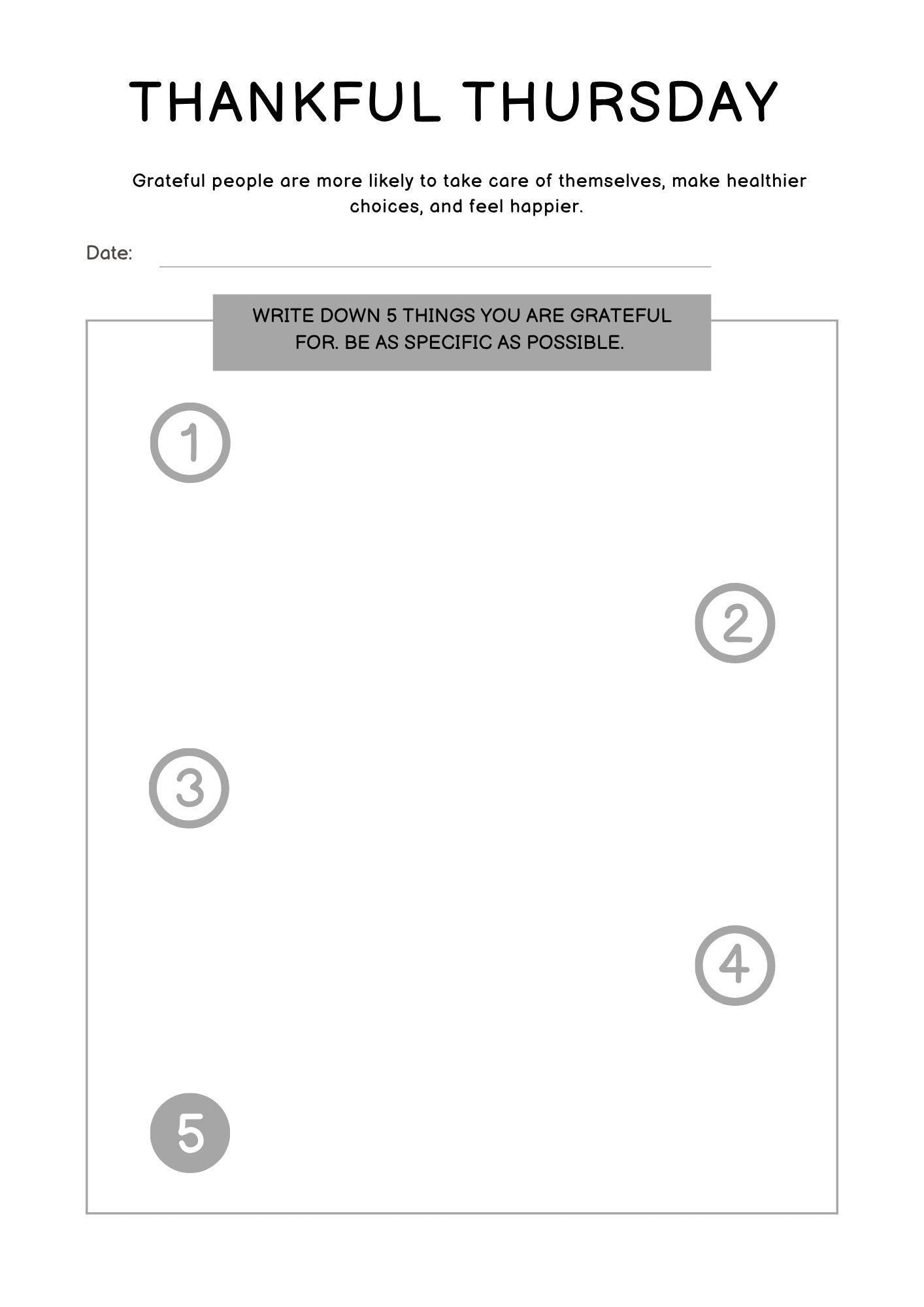 Printable Journaling Planner | Daily Reflection, Goal Setting & Mindfulness | Guided Prompts | Instant Download | Undated PDF