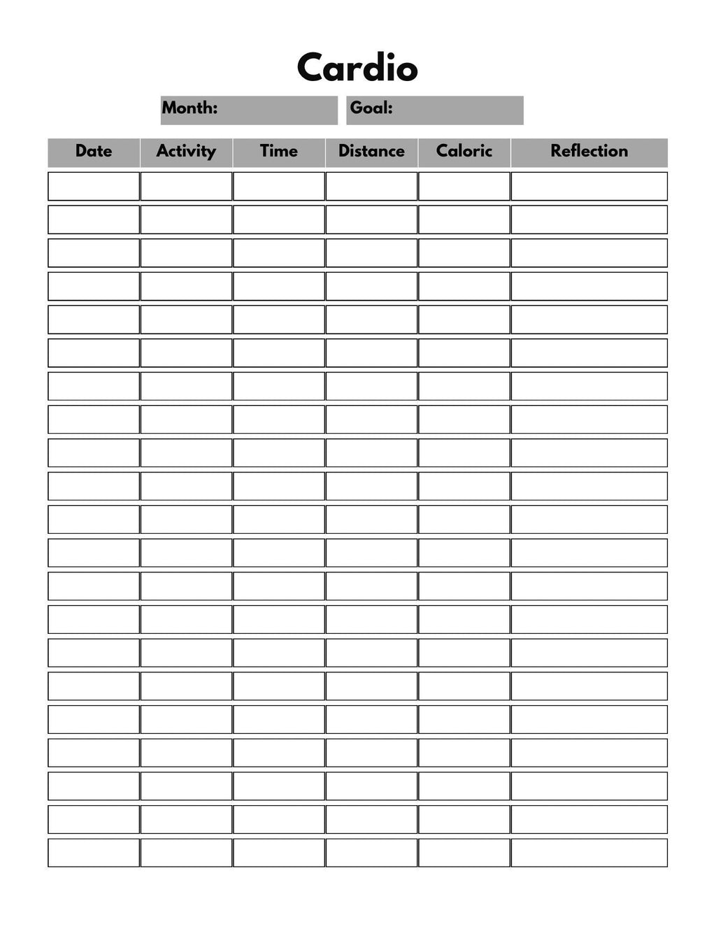 Ultimate Health & Wellness Planner - Daily Food Journal, Fitness Tracker, Meal Planner, Self-Care Pages - Digital Download